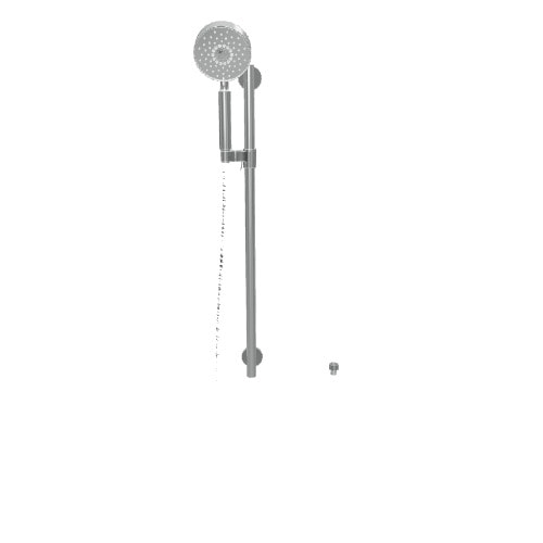 KOHLER Purist Polished Chrome 5-in Round Handheld Shower Head 1.75