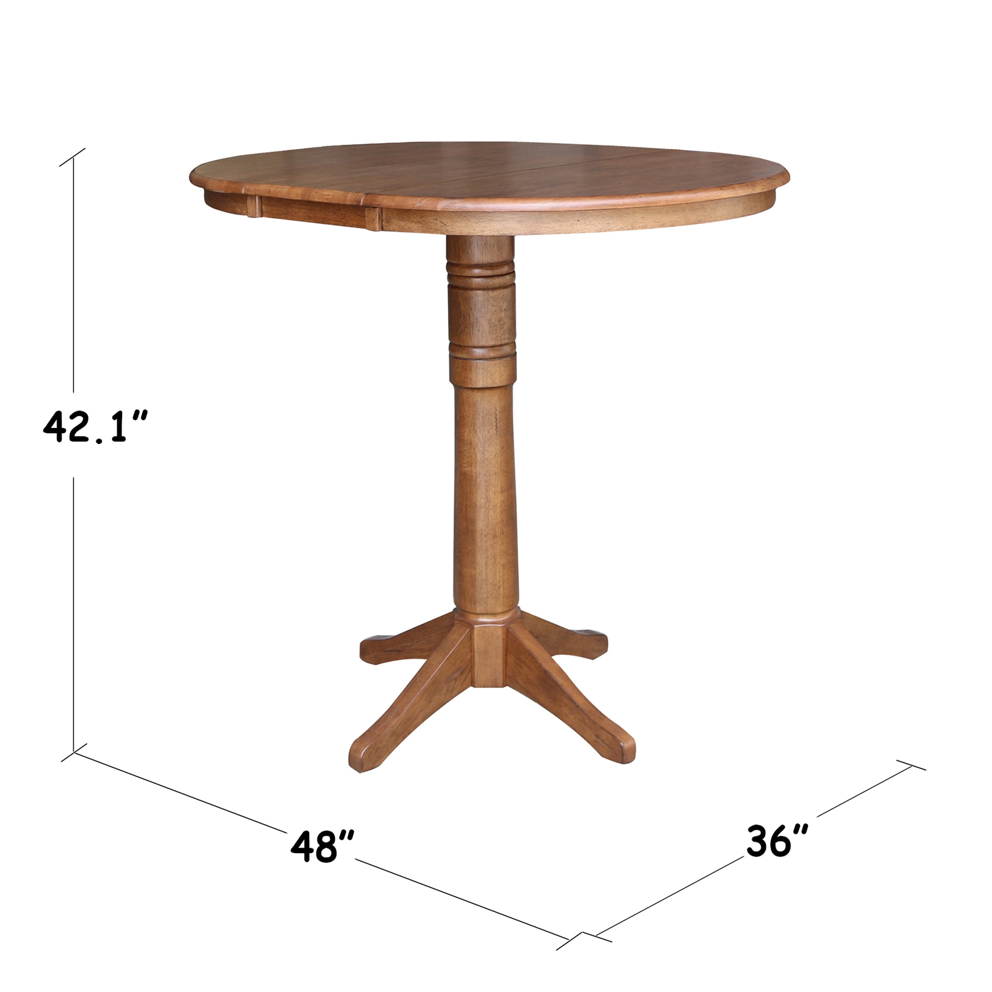 International Concepts K42-36RXT-27B-6B-2 Dining-Tables - View #6
