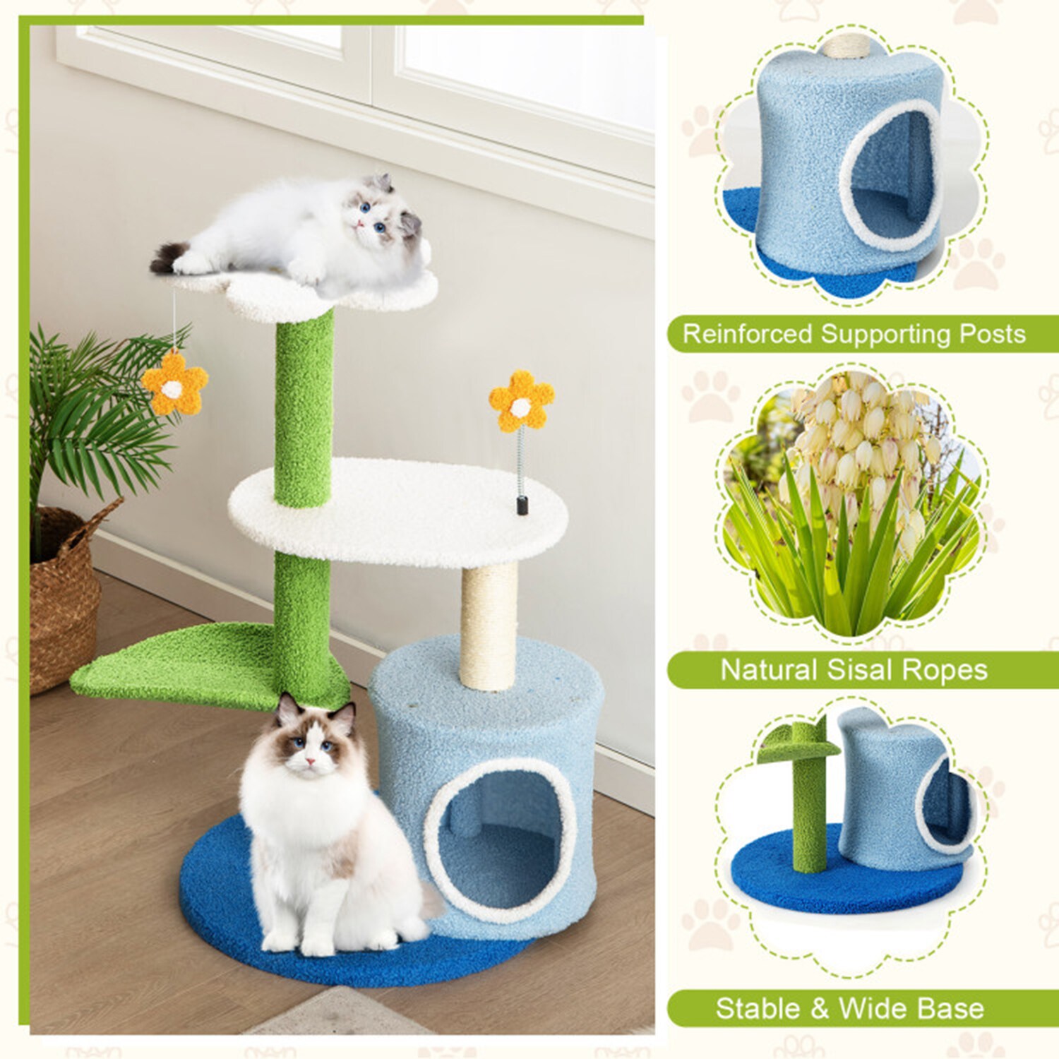 Mondawe MO-PV10084BL Cat-Trees - View #5