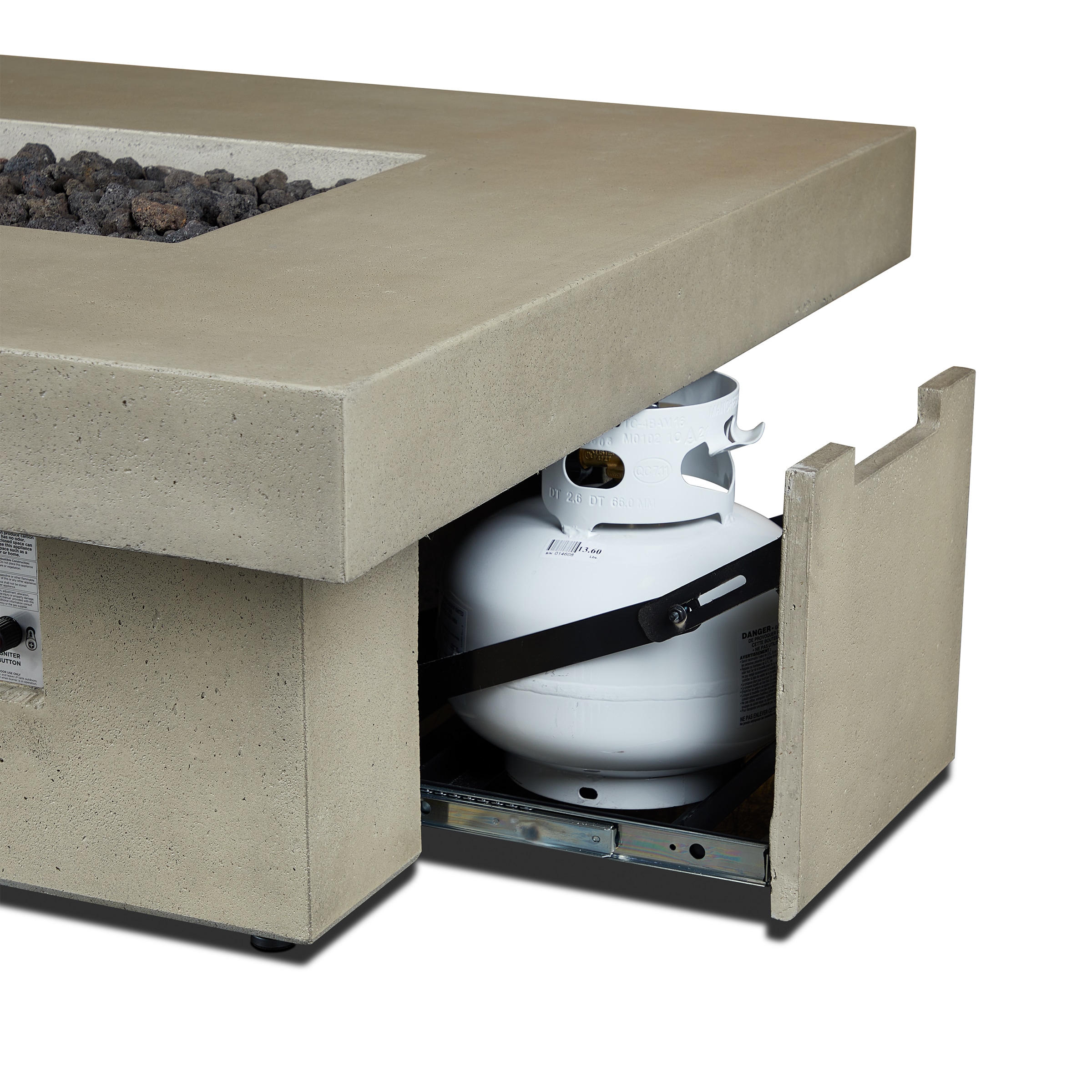 Jensen Co. 1586LP-DUNE Outdoor-Gas-Firepits - View #5