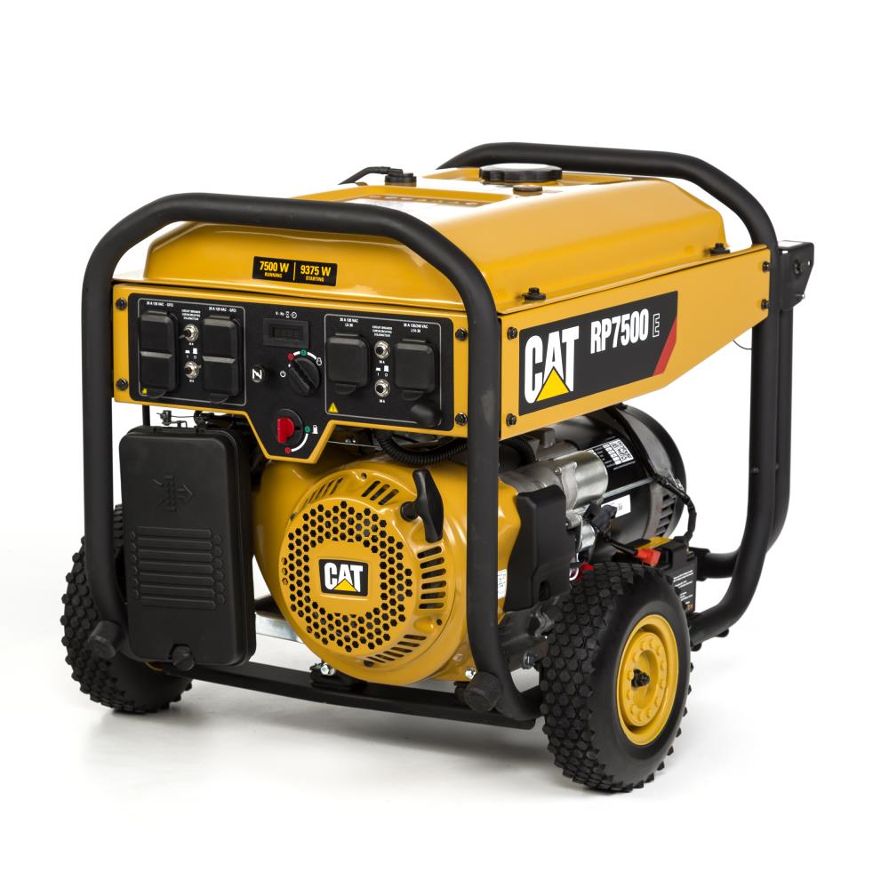 Cat RP Series 7500-Watt Gasoline Portable Generator at