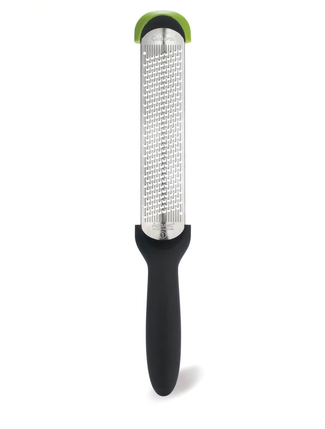 Cuisipro 747161 Fine Rasp Etched Cheese Grater Zester Surface Glide Technology