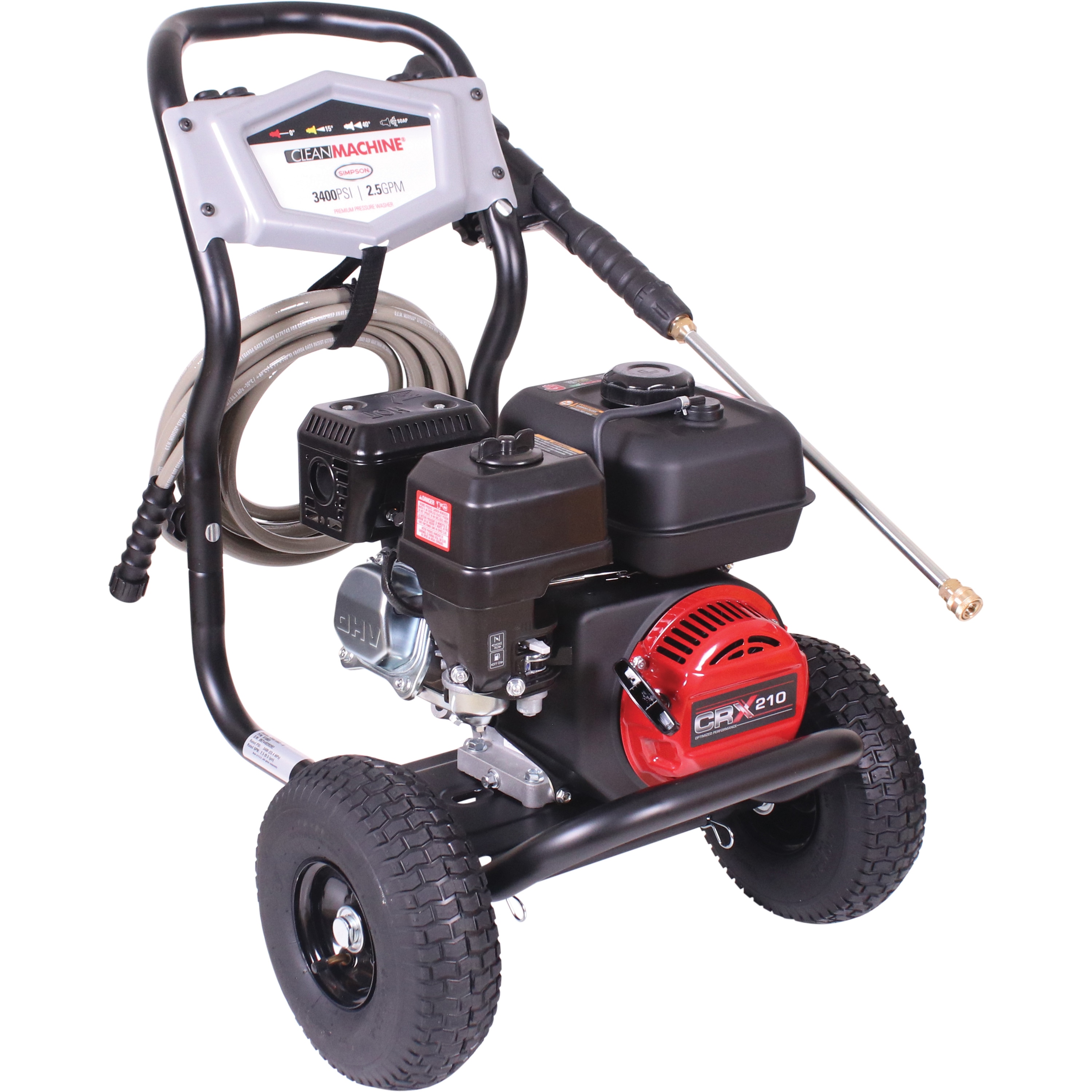 SIMPSON 49-State 2.5-GPM Clean Machine 3400 PSI 2.5-GPM Cold Water Gas ...