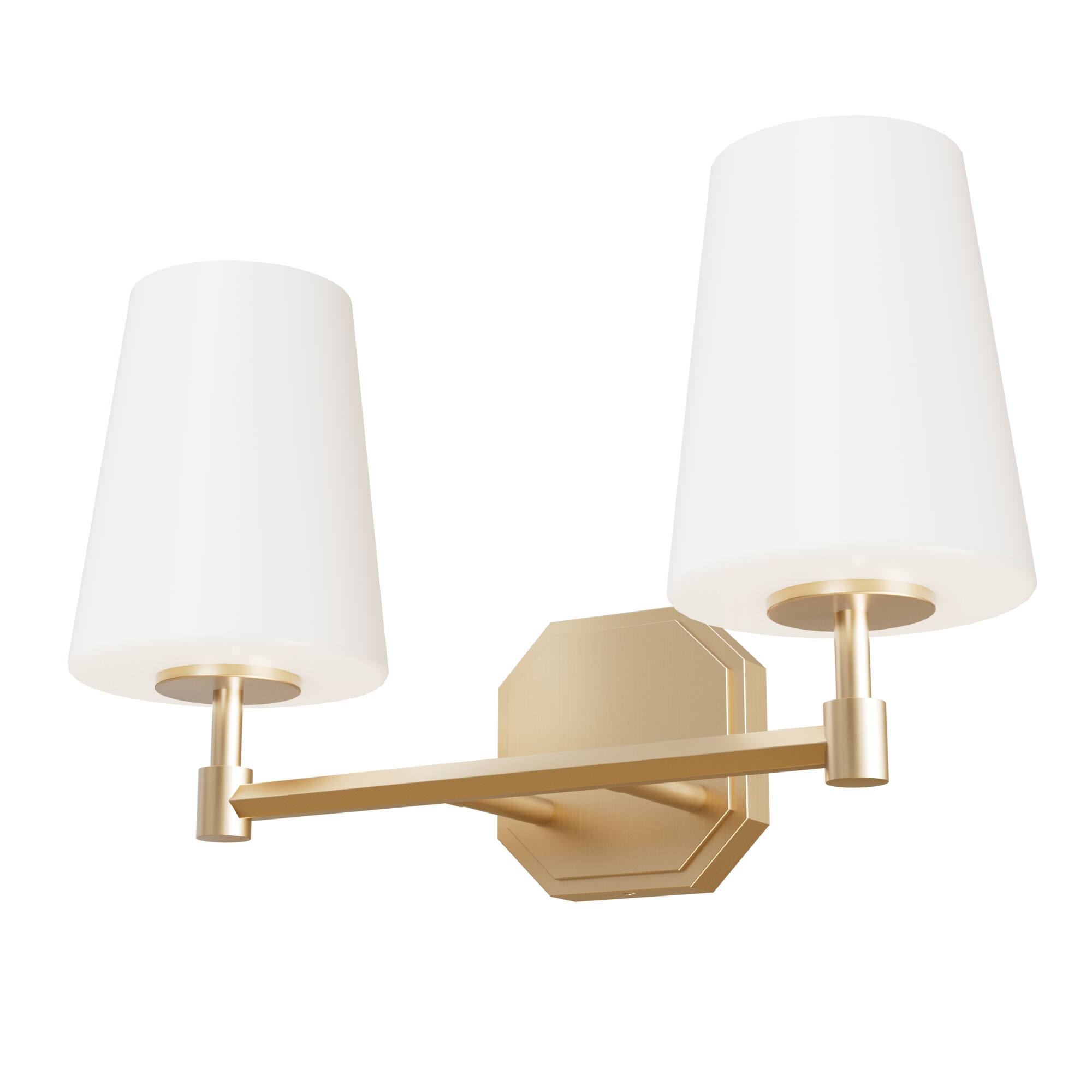 Nolita Alturas Gold 16" Outdoor Dimmable Vanity Light
