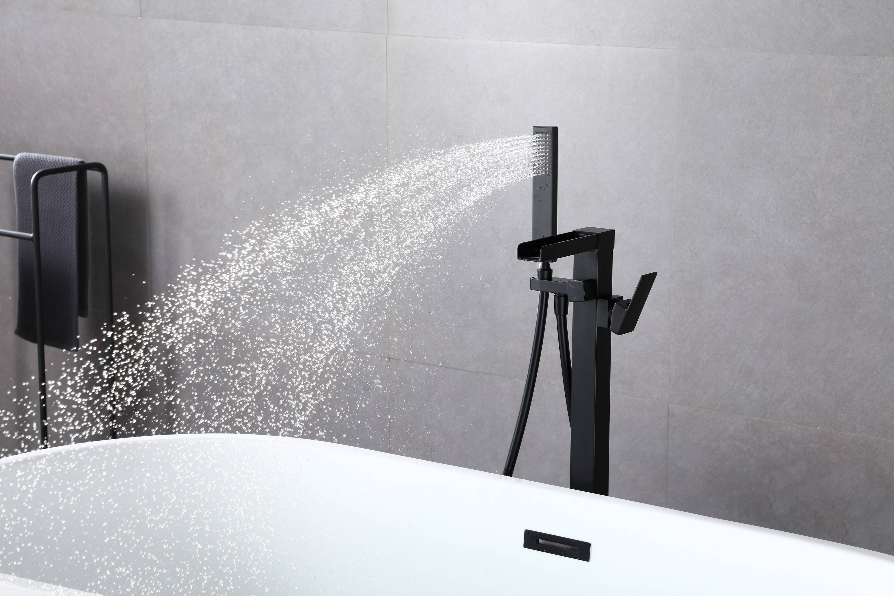 WELLFOR DB-BT2H Roman-Tub-Faucets - View #5