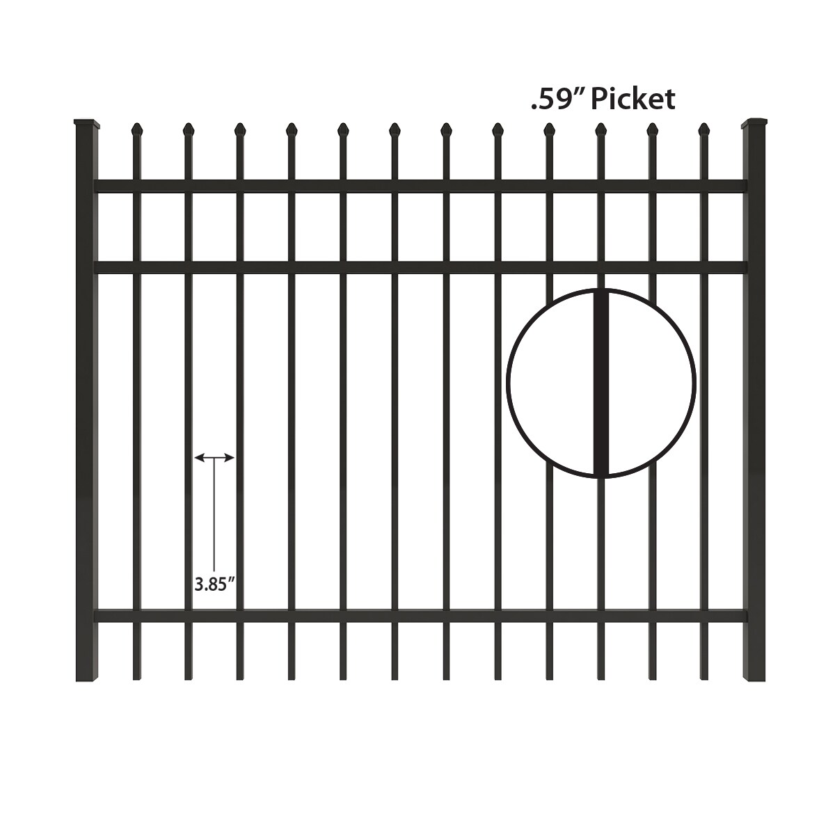 Ironcraft 833667 Fence-Gates - View #8
