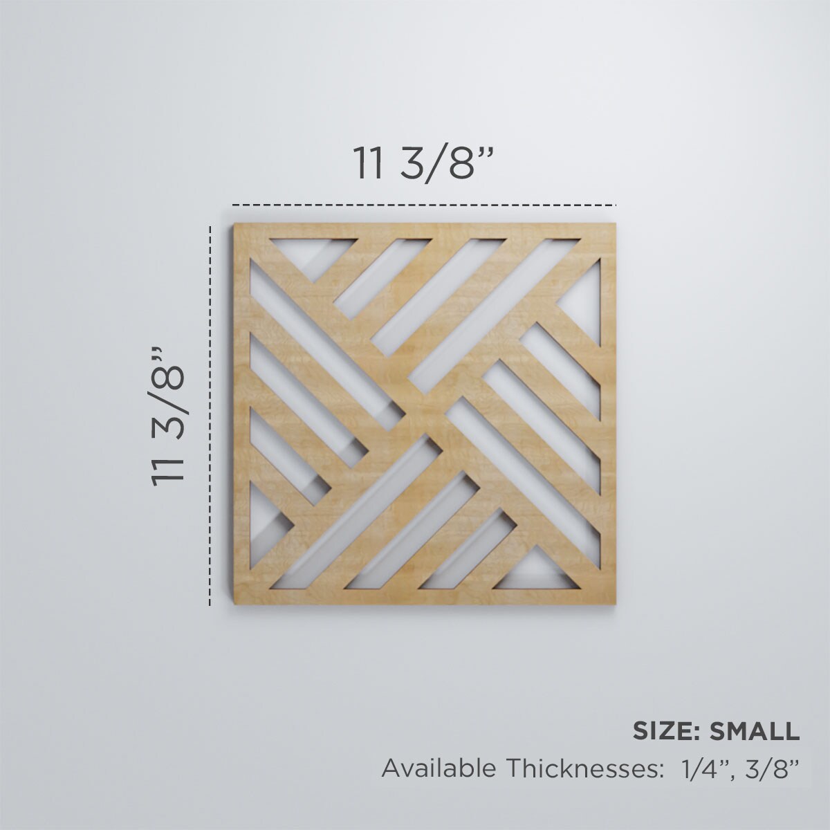 Ekena Millwork WALW12X12X0375ALLHI Wall-Panels - View #2