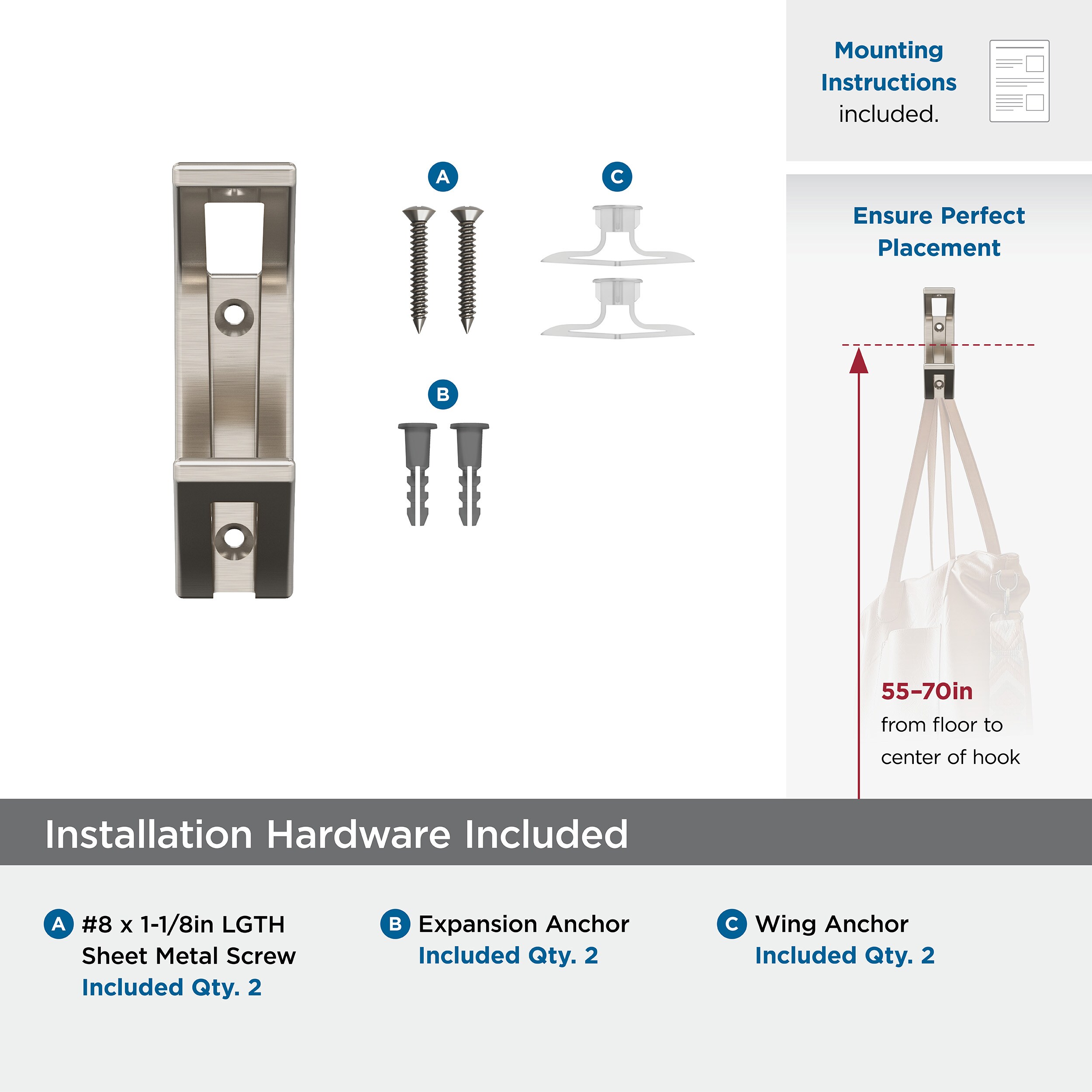 Amerock H37010G10 Decorative-Wall-Hooks - View #8