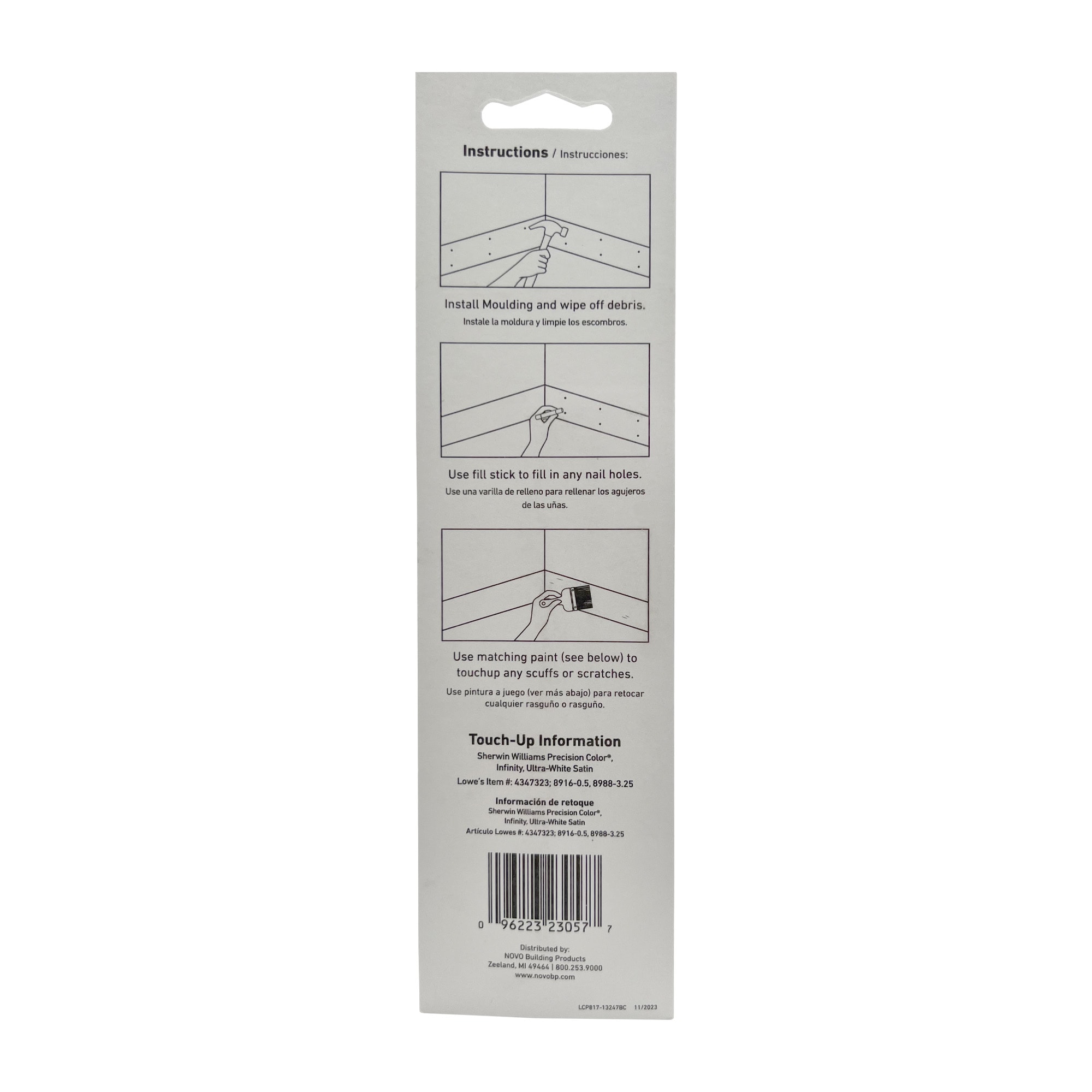 allen + roth WHITE MDF PUTTY STICK Paint-Touch-up-Tools - View #3
