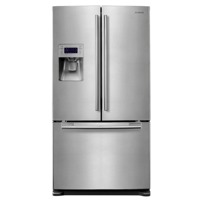 Samsung RF268ABRS 25.7-cu ft French Door Refrigerator with Dual Ice Maker, Water and Ice Dispenser (Stainless Steel) ENERGY STAR