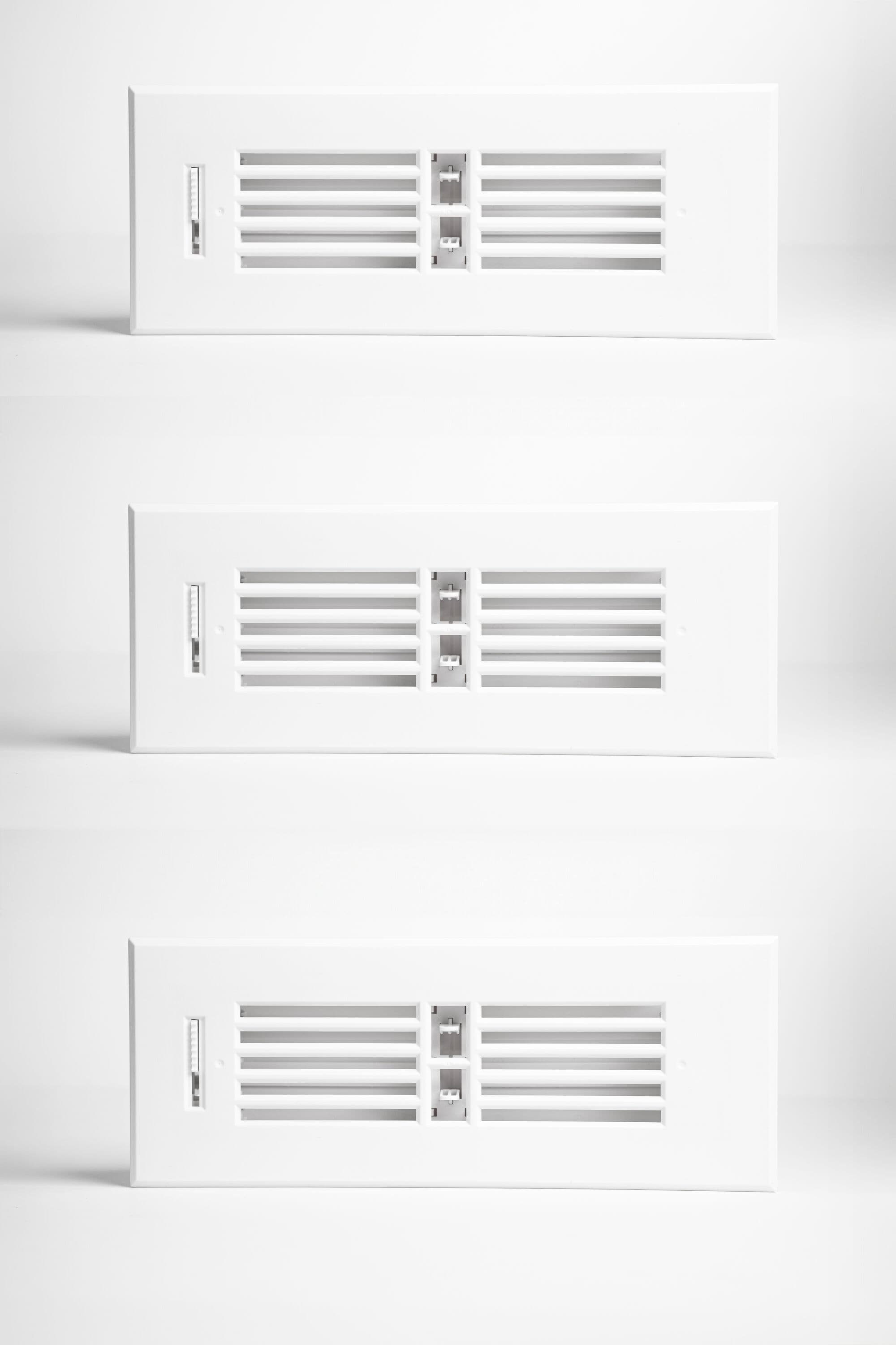 FitVents Friction Fit : White 3x10 3PK Vent Cover - Poly #310W3
