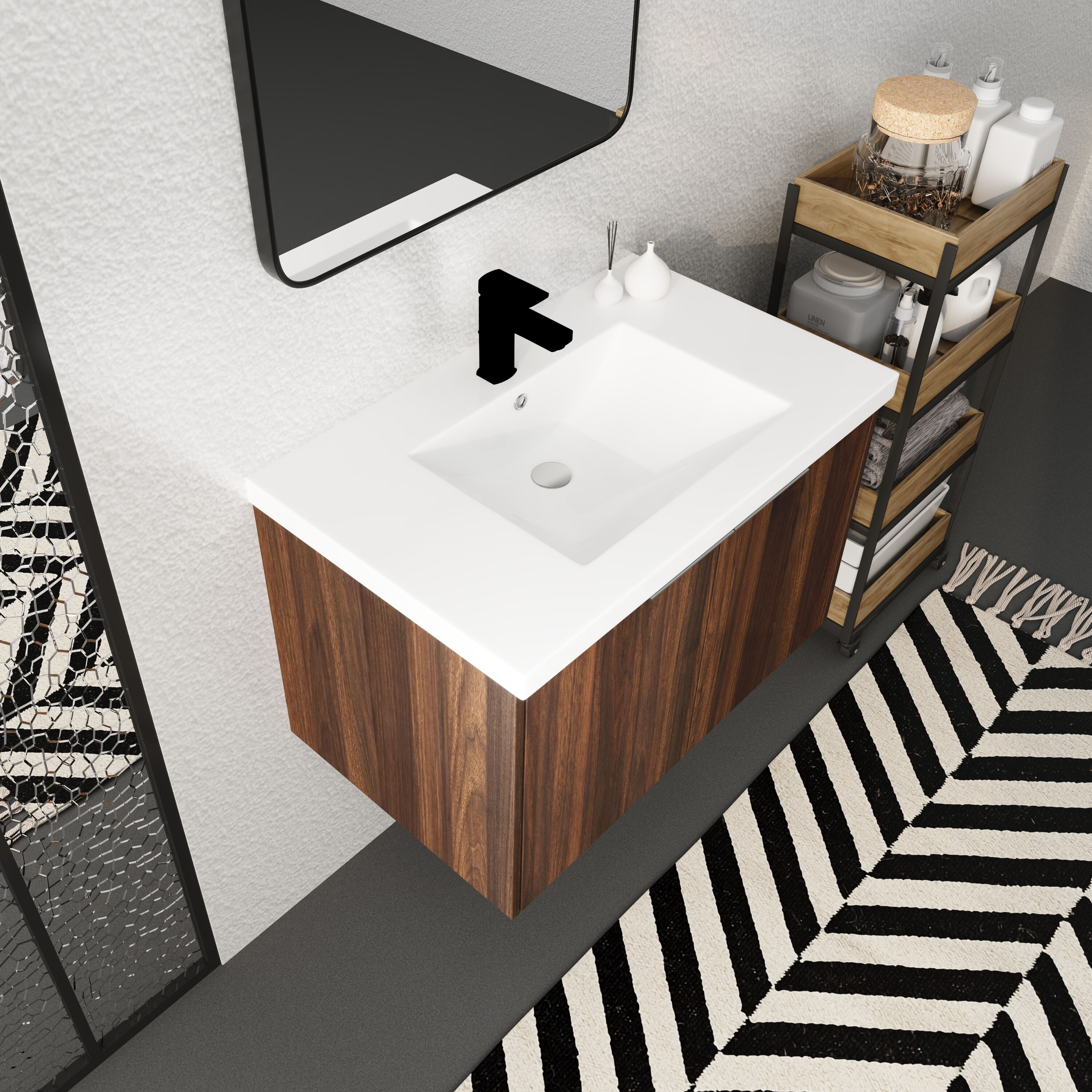 Wooakway FXLS0606-605BV023 Bath-Vanity-Combo - View #3