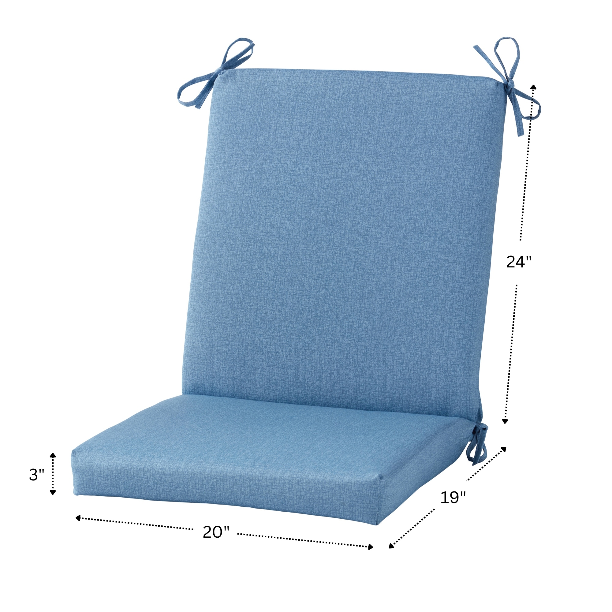 Greendale Home Fashions OP1900-DENIM Patio-Furniture-Cushions - View #6