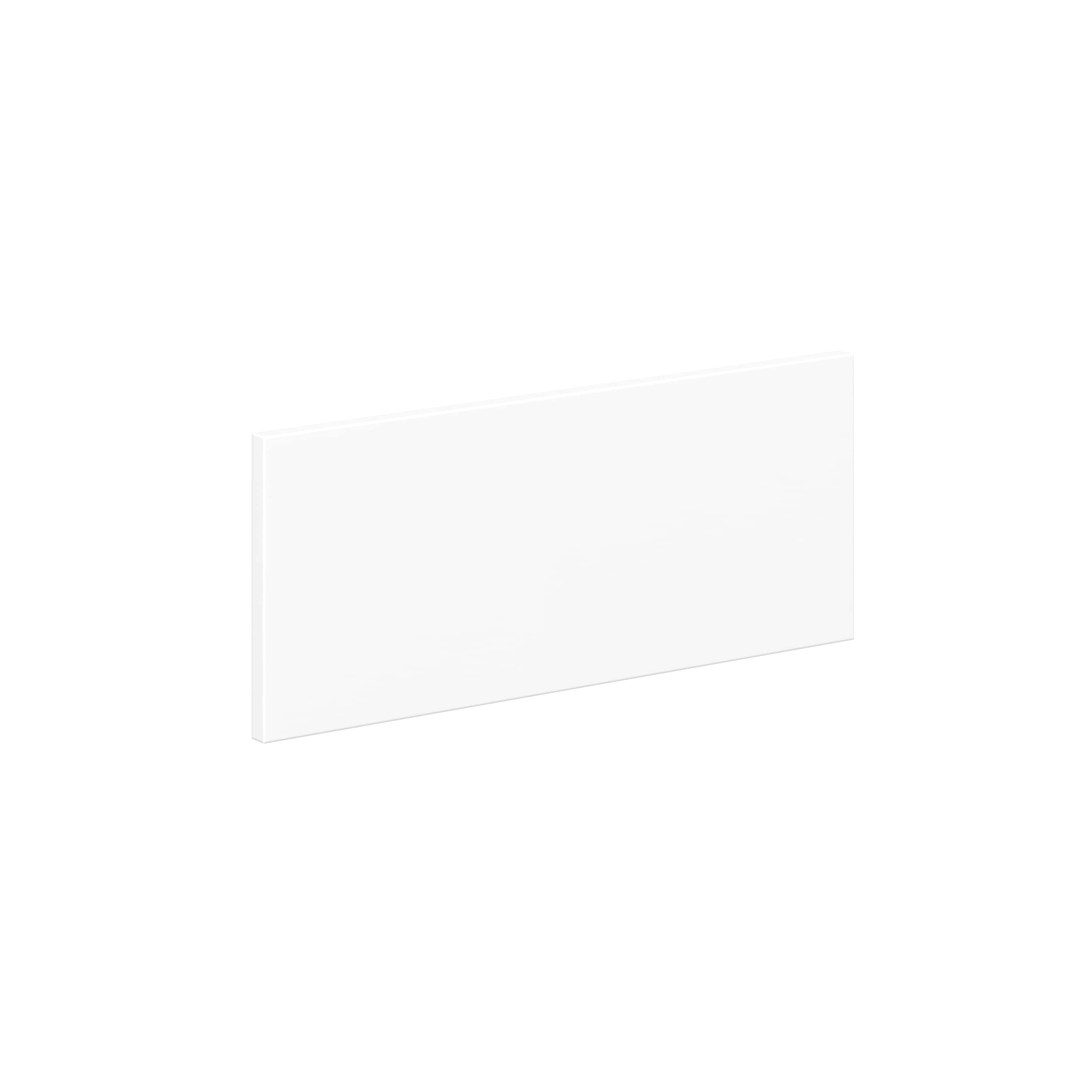 Hugo&Borg - Lasalle 24-in W x 10-in H Bright White Slab Laminate Slab Base cabinet drawer fronts ...