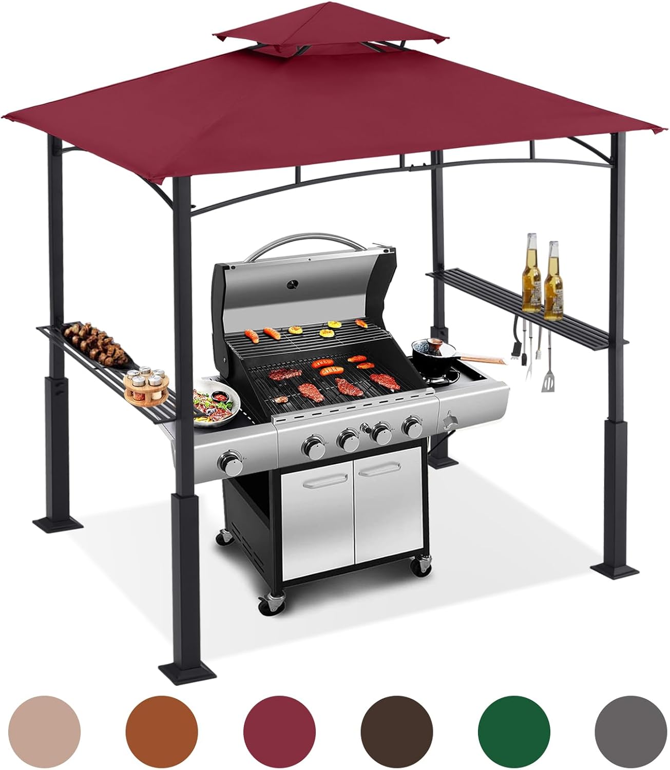 ABCCANOPY ABC-D2DCZ-SNT Wood-Resin-Gazebos - View #8