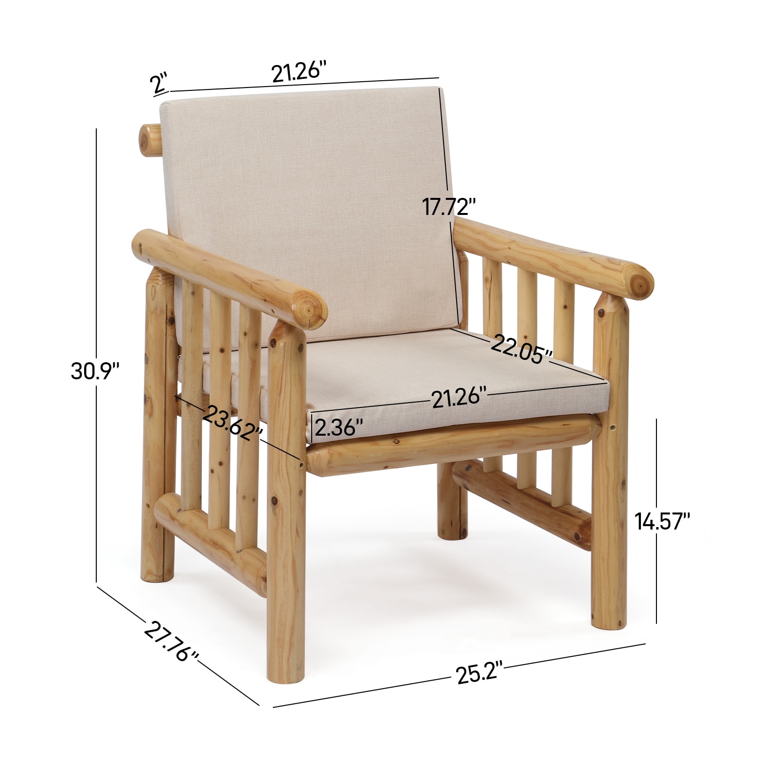 Outopee LO1G56001339-41 Patio-Conversation-Sets - View #4