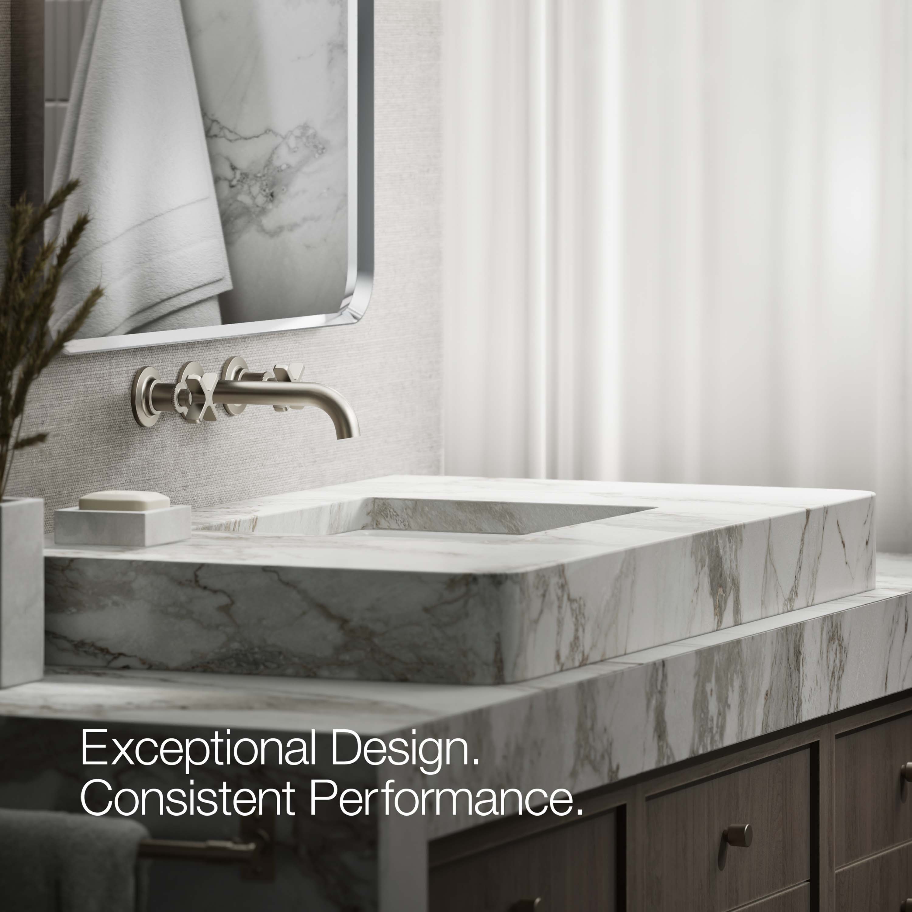 KOHLER T35909-3-BN Lavatory-Faucets - View #3