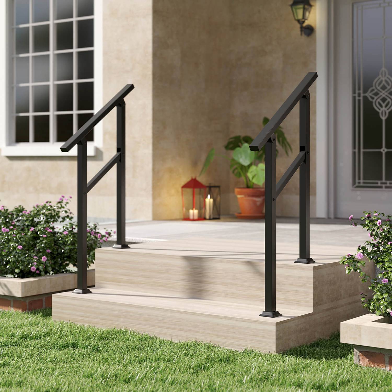 Costway CSHY002525 Interior-Stairpart-Railing - View #4