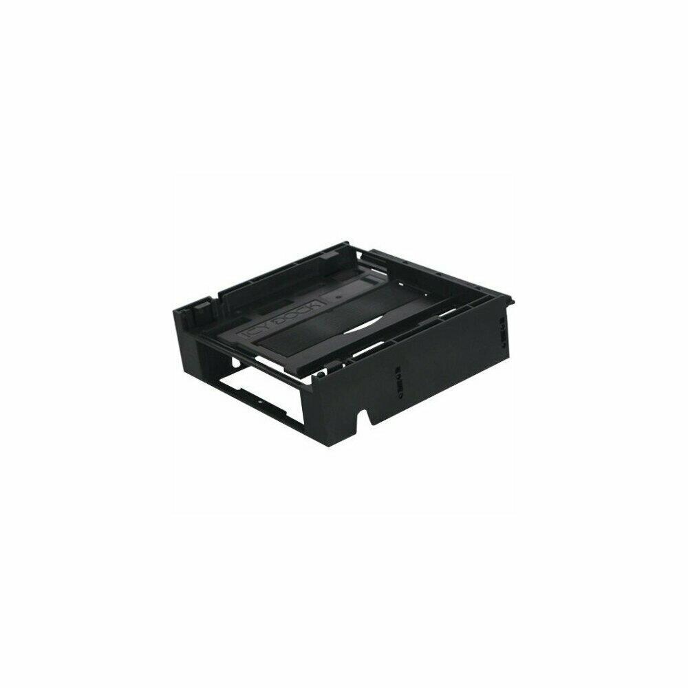 ISTR186107 Icy Dock MB343SPO Internal 2 x Total Bay 1 x 5.25, 1 x 3.5 in. Serial ATA Plastic 3.5 in. Odd Bay Flex-Fit Duo Drive Bay Adapter- Black