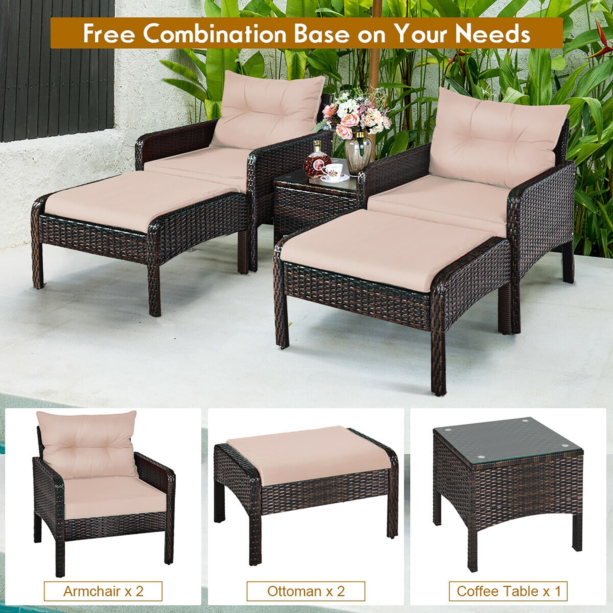 CASAINC DS-W28605936 Patio-Conversation-Sets - View #4