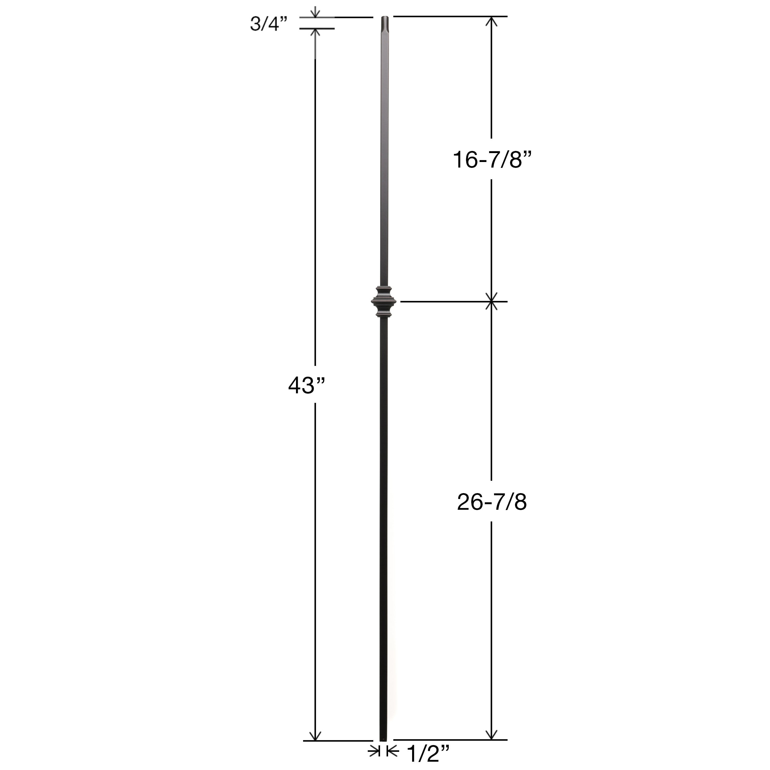 RELIABILT WGT60RC Interior-Stairpart-Balusters - View #5