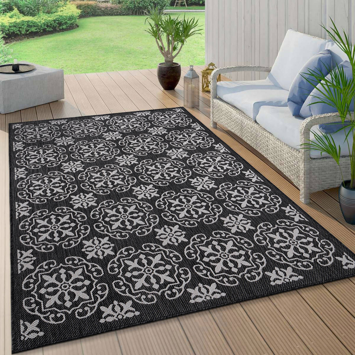 World Rug Gallery 119BLACK5X7 rugs - View #2
