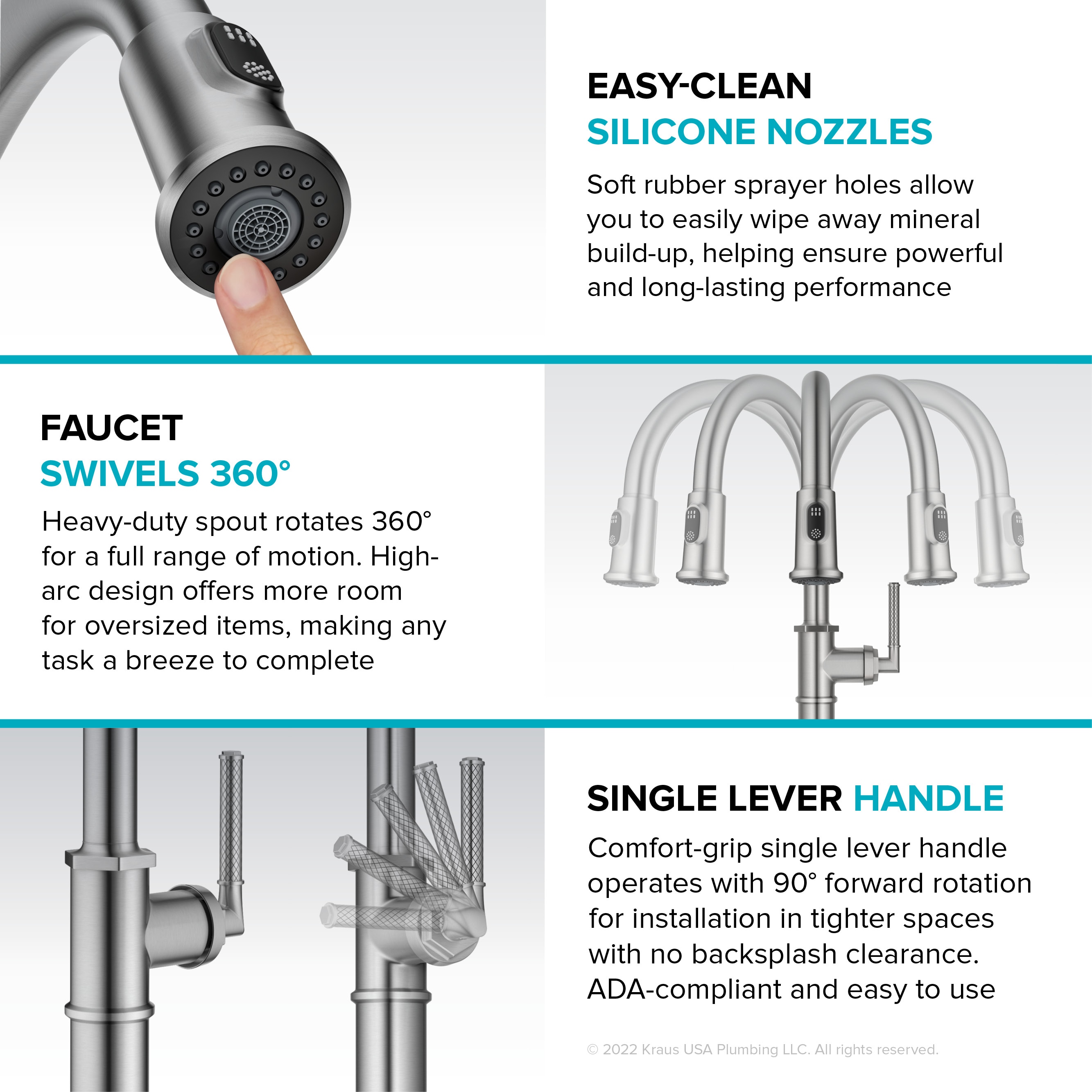 Kraus KPF-4100SFS Kitchen-Faucets - View #11