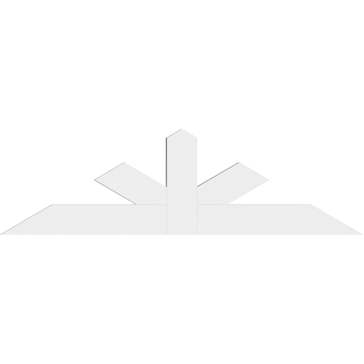 Ekena Millwork GBP072X21X0206SAR00 Exterior-Brackets-Braces - View #2