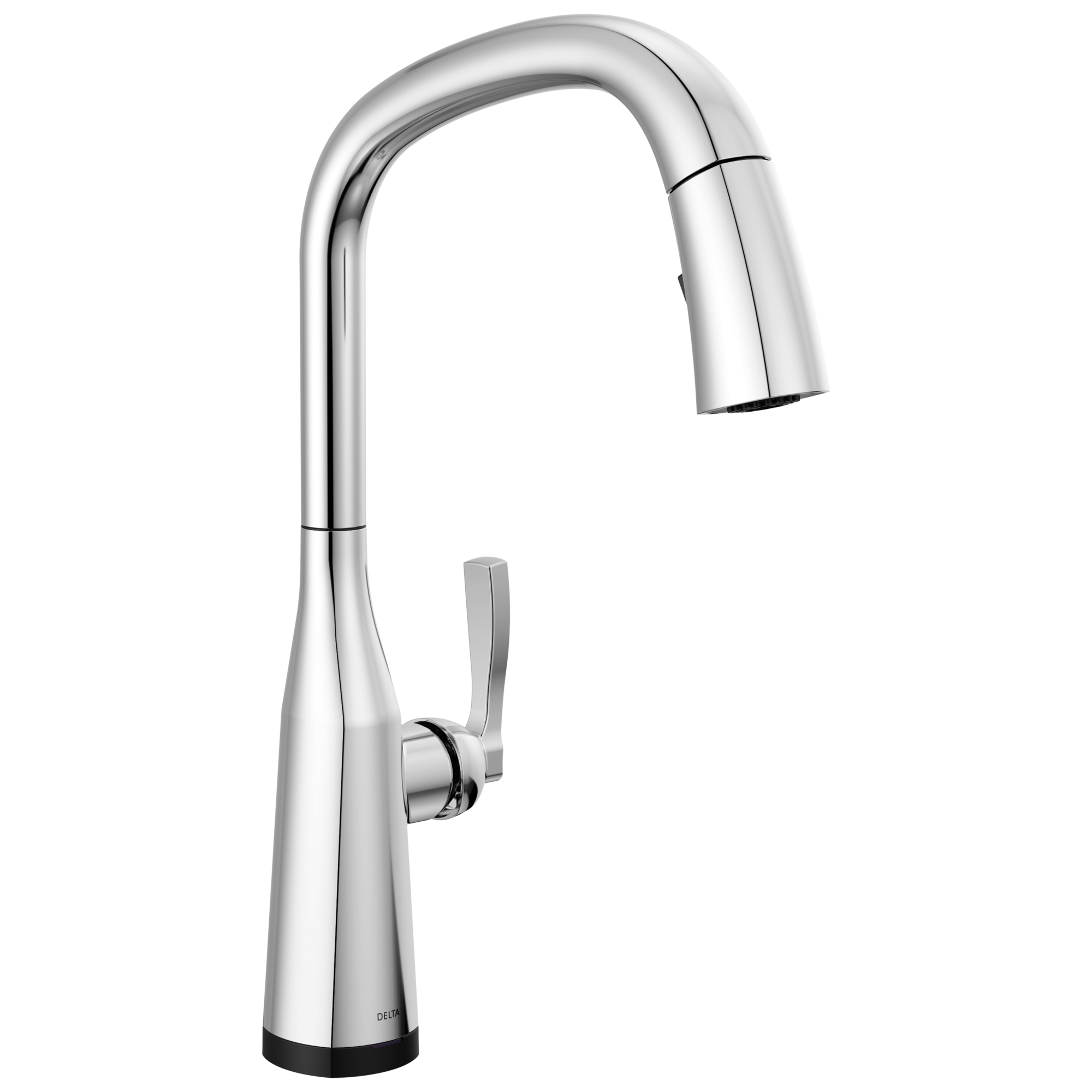 Delta Stryke VoiceIQ Lumicoat Chrome Single Handle Pull-down Voice ...