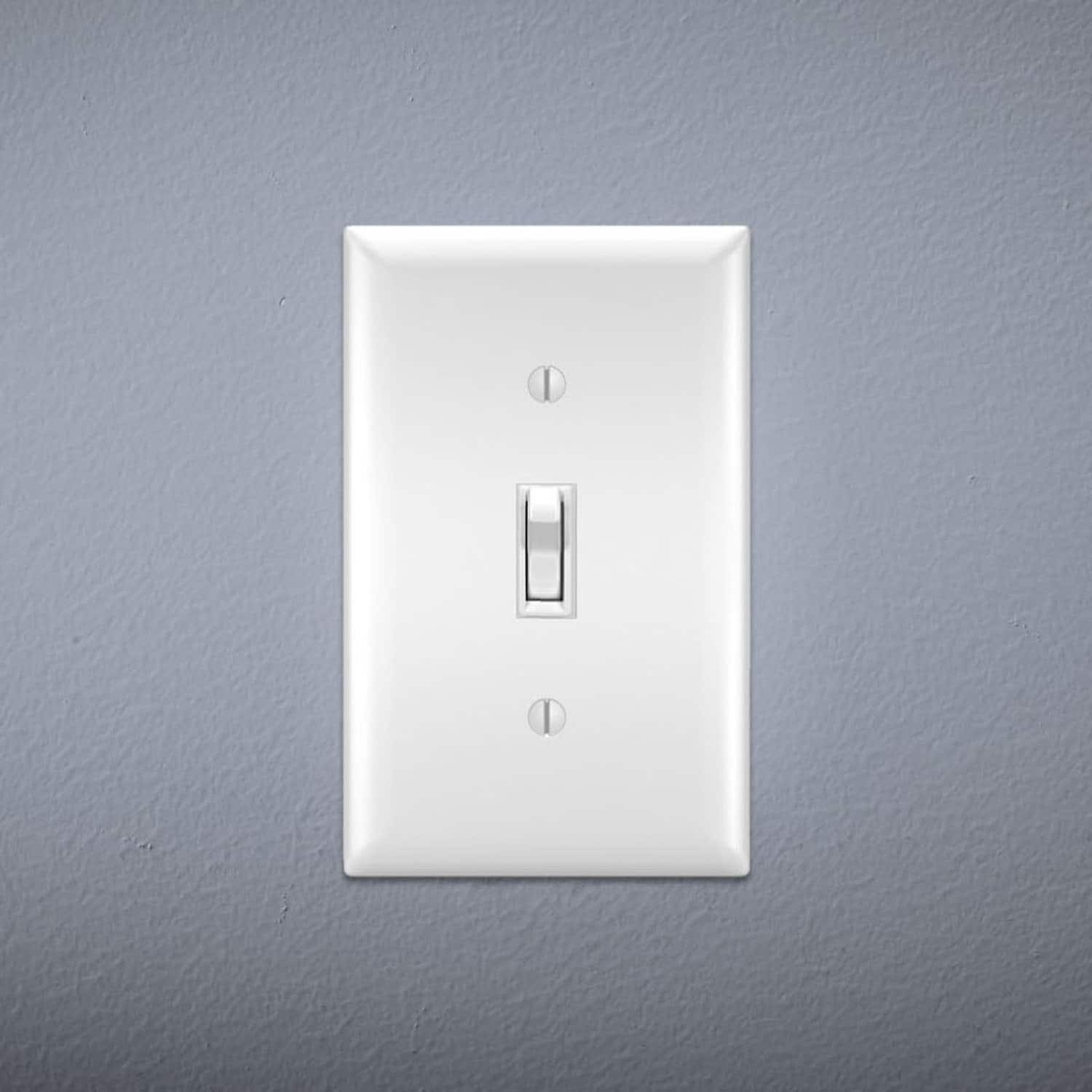 Legrand 15-Amp 3-Way Framed Toggle Light Switch, White in the Light Switches  department at