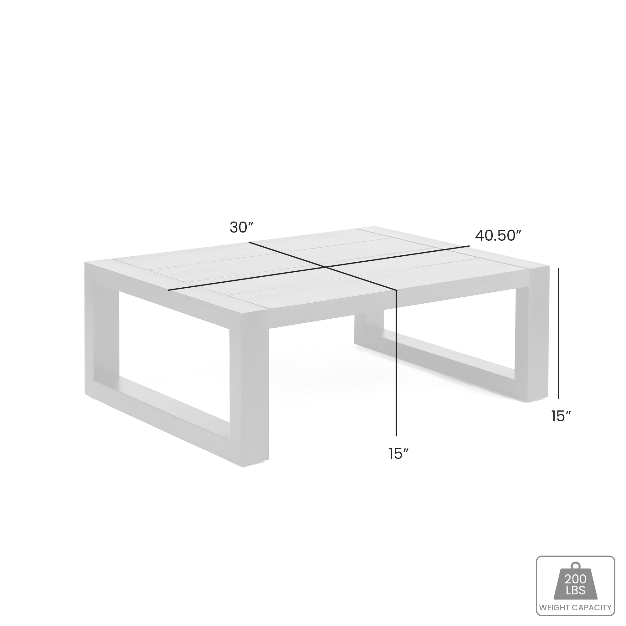 Armen Living LCPRCODK Patio-Tables - View #8