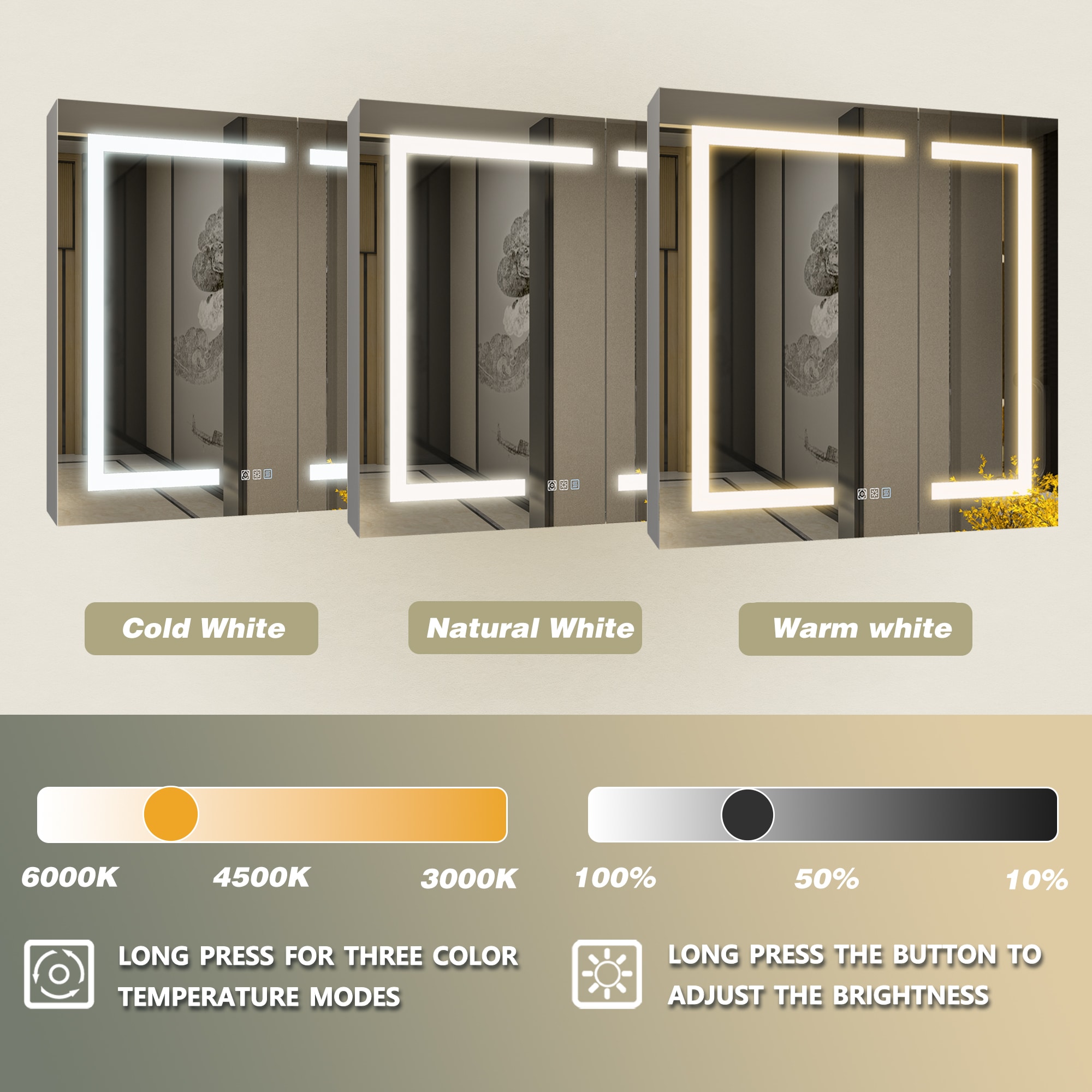 ExBrite EXMC3030V8DX Bathroom-Medicine-Cabinets - View #6