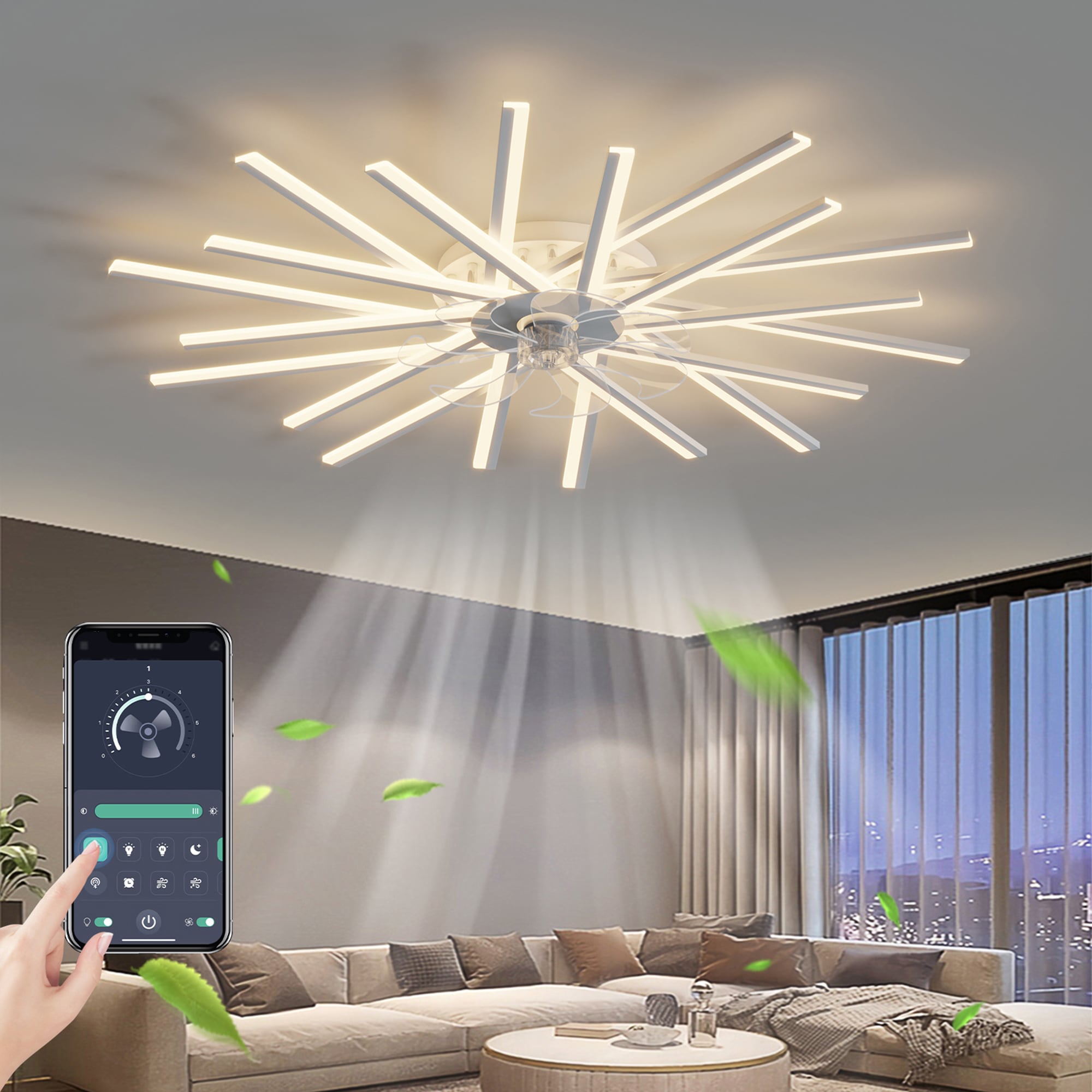 Bybafun YB9100036 Ceiling-Fans - View #3