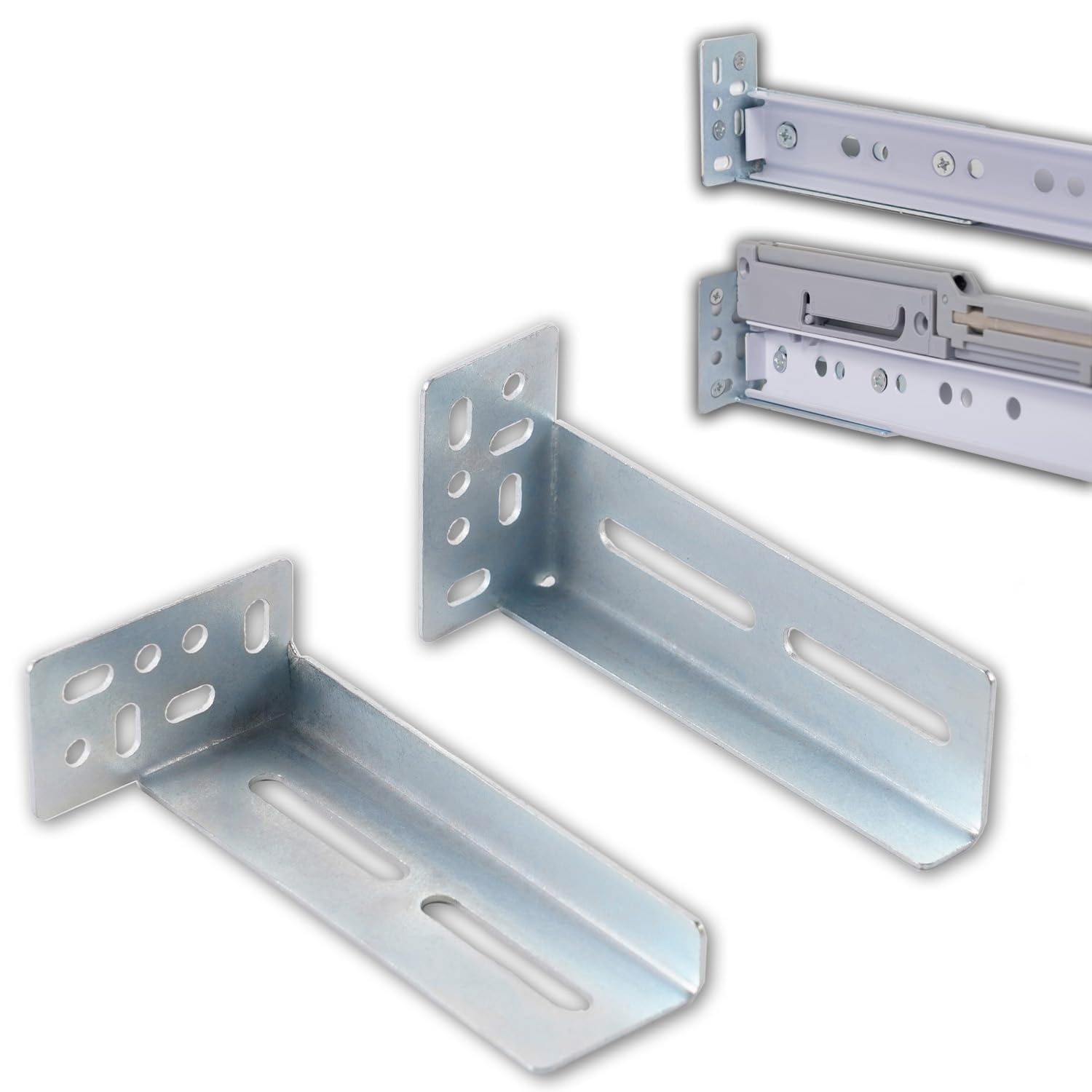 Etokfoks -  alloy steel face frame rear mounting brackets kit 5 pair set corrosion resistant draw...