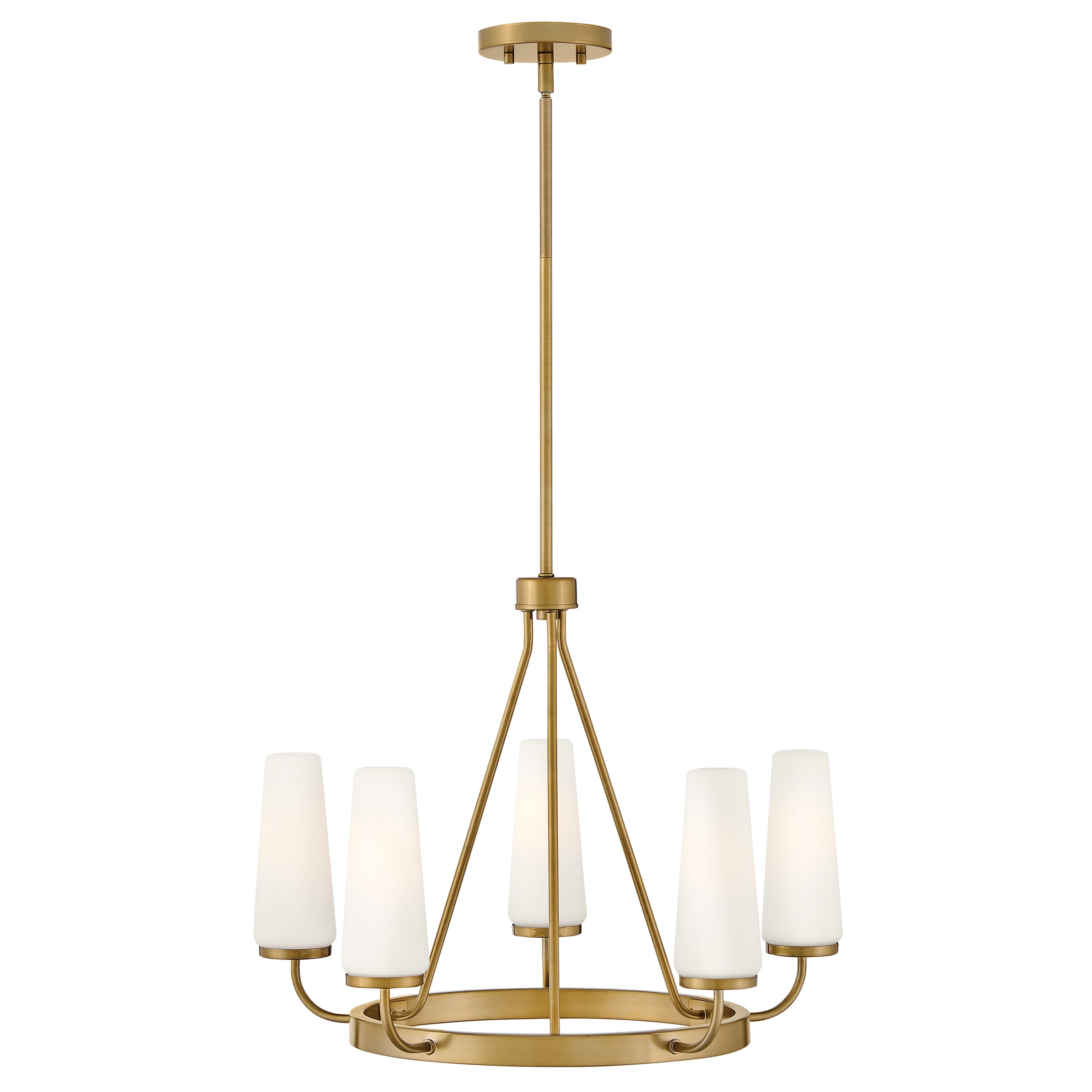 Lark 83625GO Selma 5 -Light Gloss Gold Traditional For Use in Bedrooms, Dining Rooms, Foyers, Kitchens, Living Rooms Chandelier