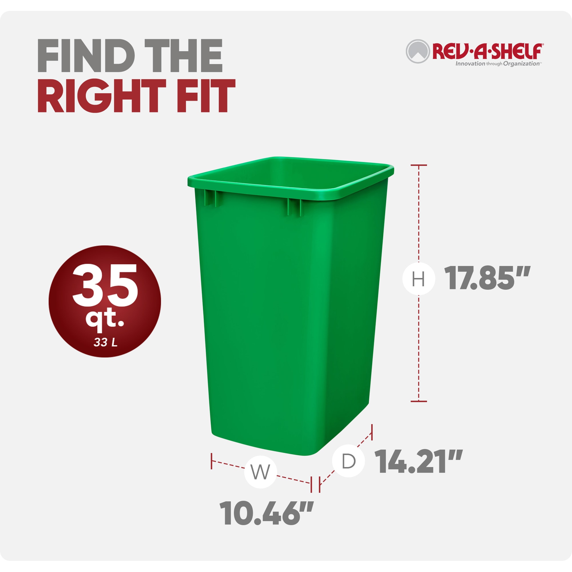Rev-A-Shelf 397917 Pull-Out-Cabinet-Baskets - View #3