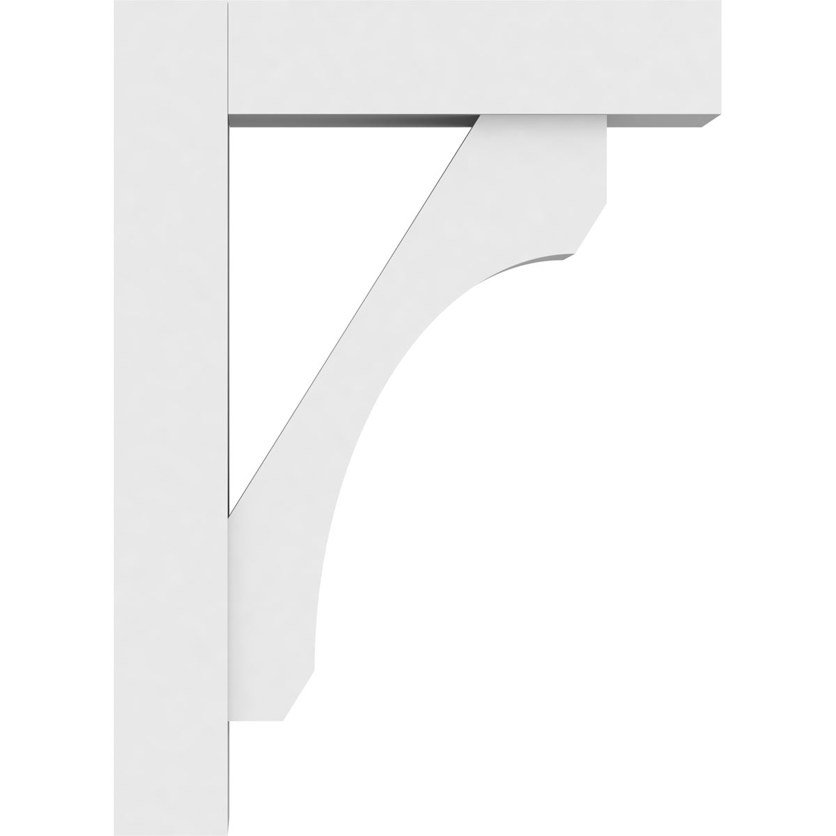 Ekena Millwork BKTP05X16X22LEC05 Exterior-Brackets-Braces - View #3