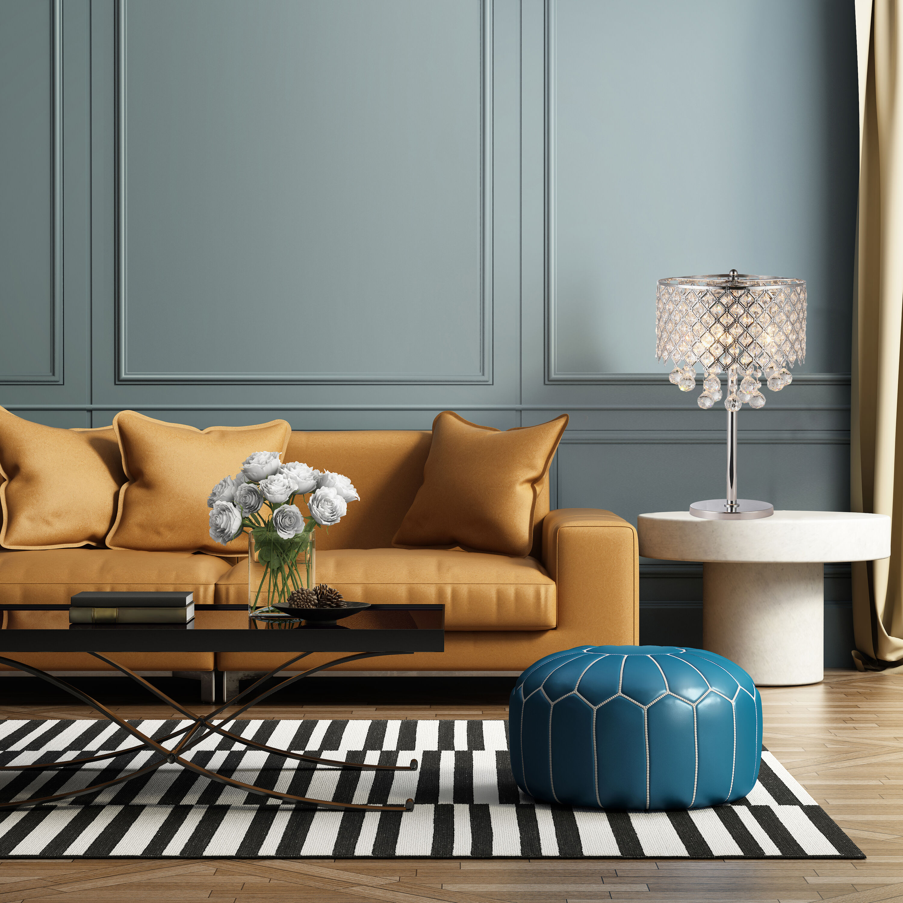 Edvivi ETG803CH Table-Lamps - View #2