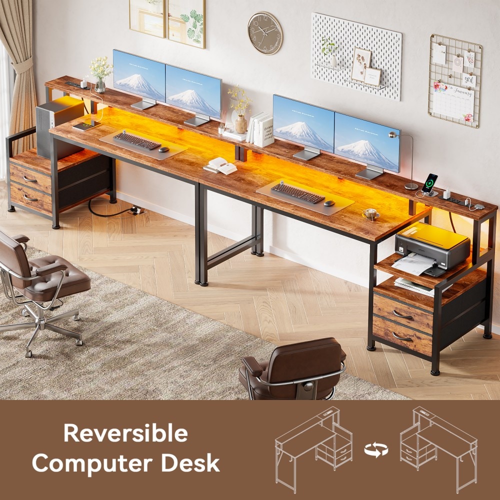 Furologee CD-058-CL-55-1-RB desks - View #2