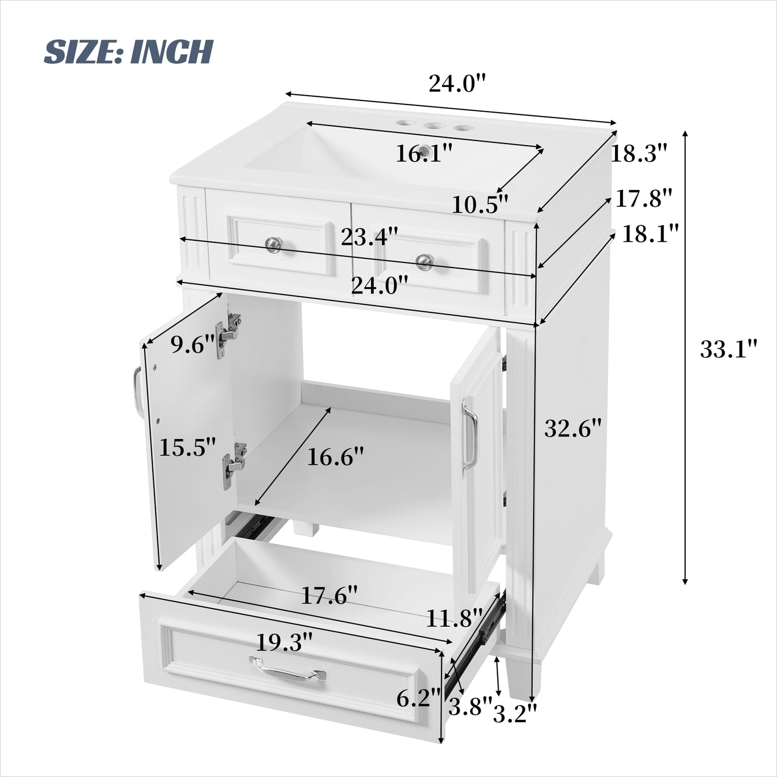 Watnature OB9U3243ENIH Bath-Vanity-Combo - View #6