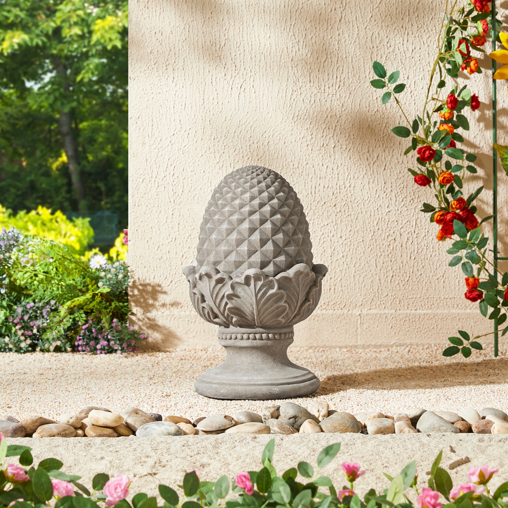 Glitzhome GH2025400014 Garden-Statue - View #3