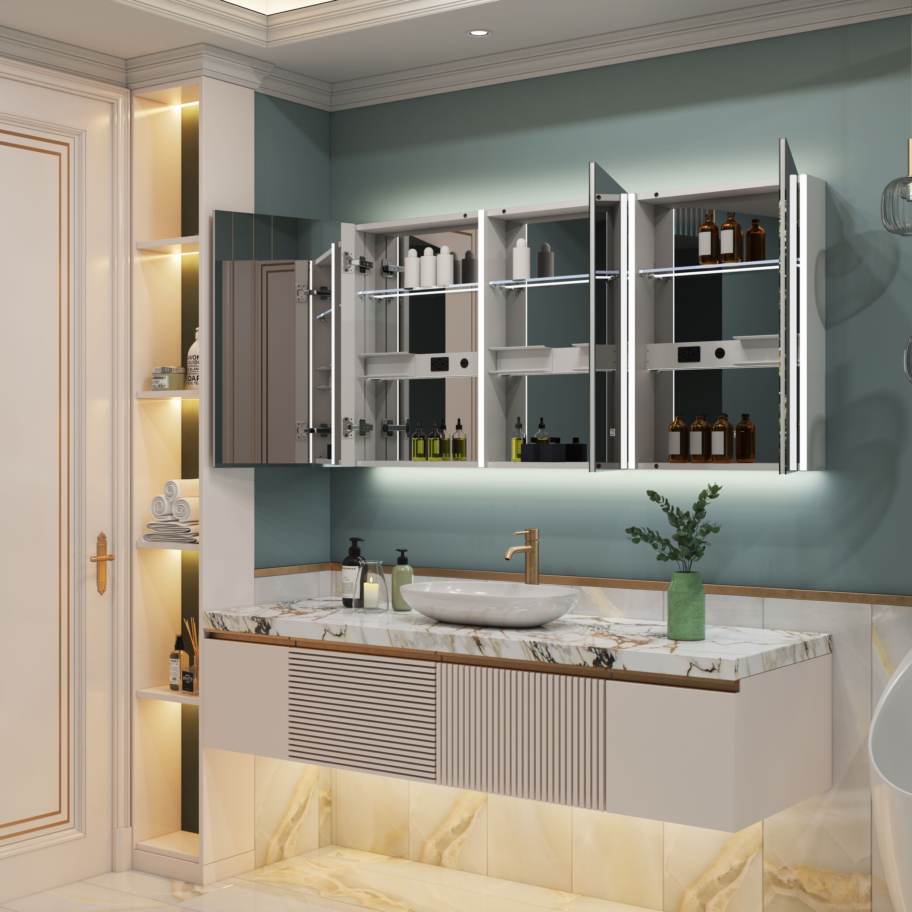 WELLFOR W14MCL6030 Bathroom-Medicine-Cabinets - View #9