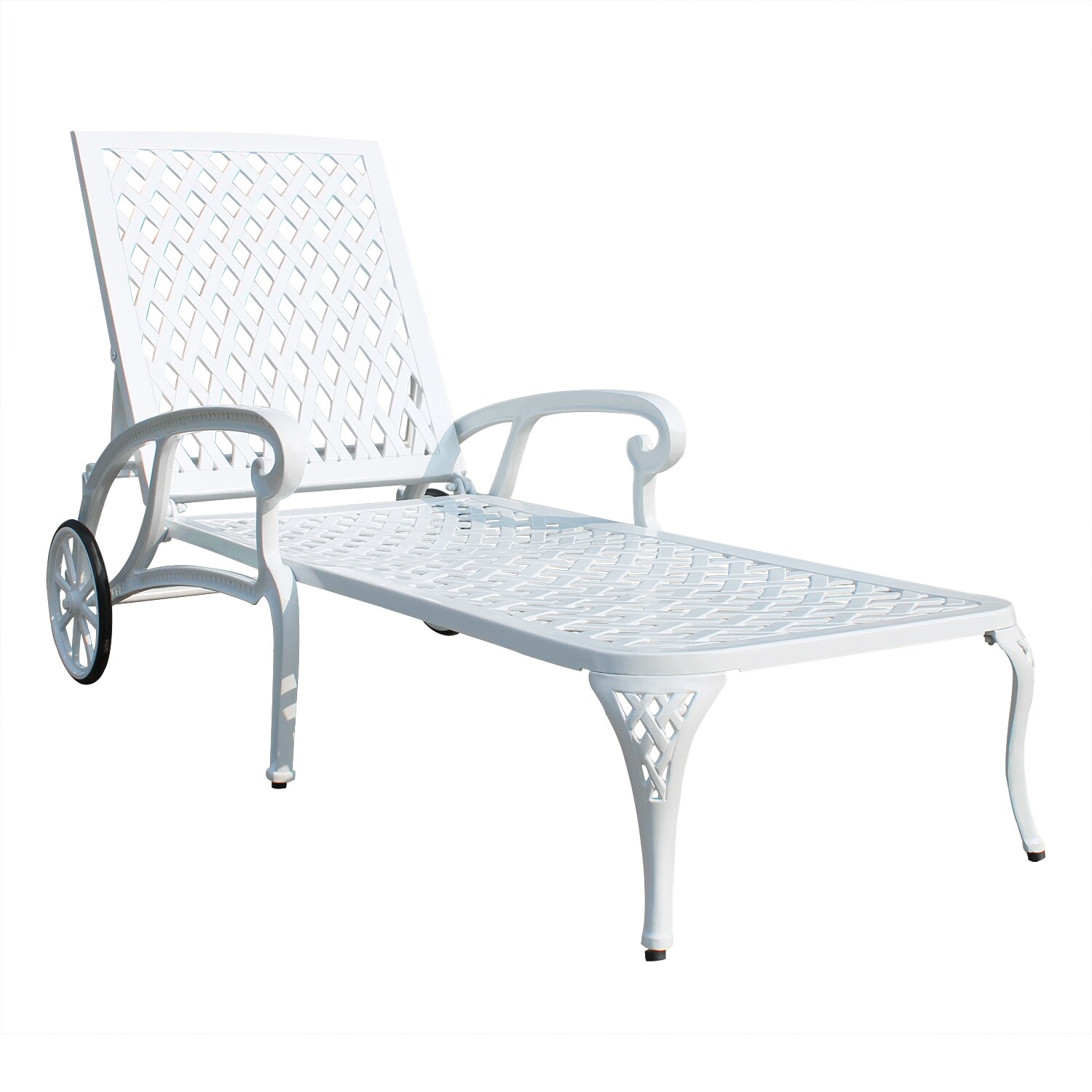 lowes white lounge chairs