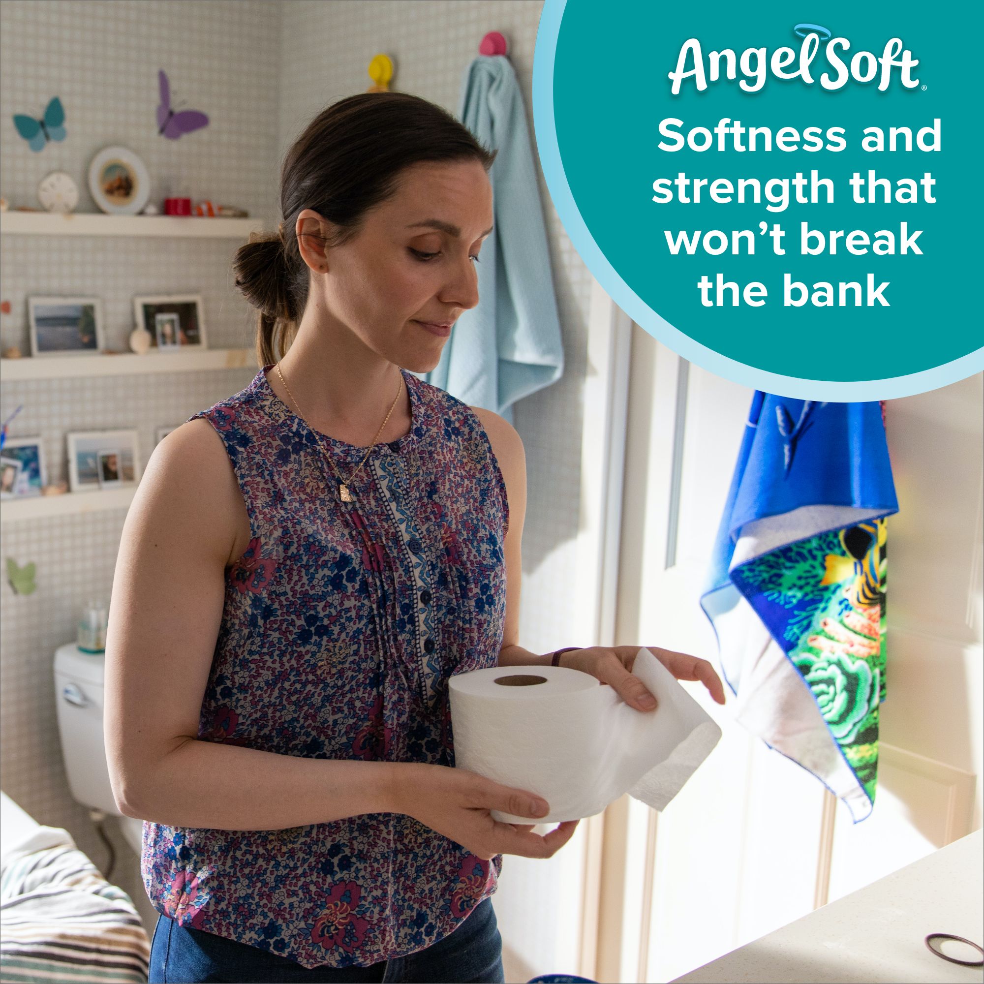  Angel Soft Toilet Paper, 16 Mega Rolls : Health & Household