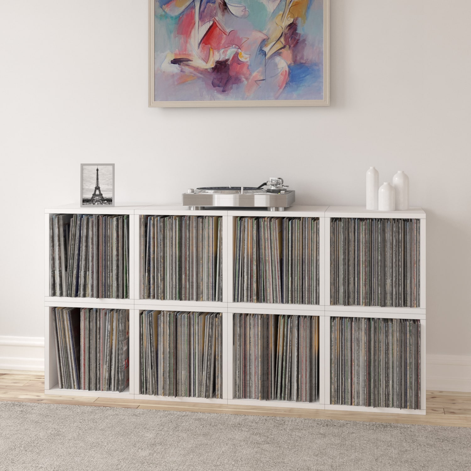 Way Basics BS-SCUBE-WE Laminate-Storage-Cubes - View #3