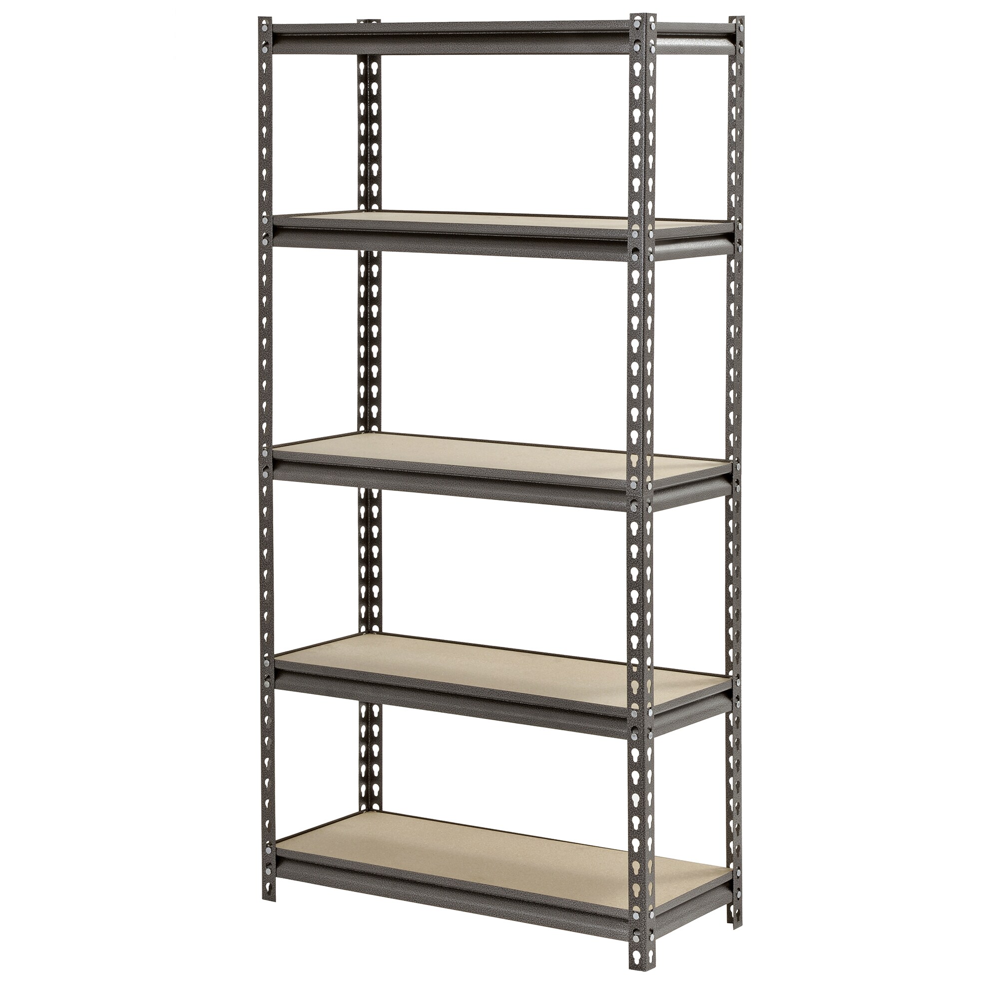 5-Shelf 30 in. x 12 in. x 60 in. Freestanding Storage Unit-GRZR5-3012-5PCB  at The Home…