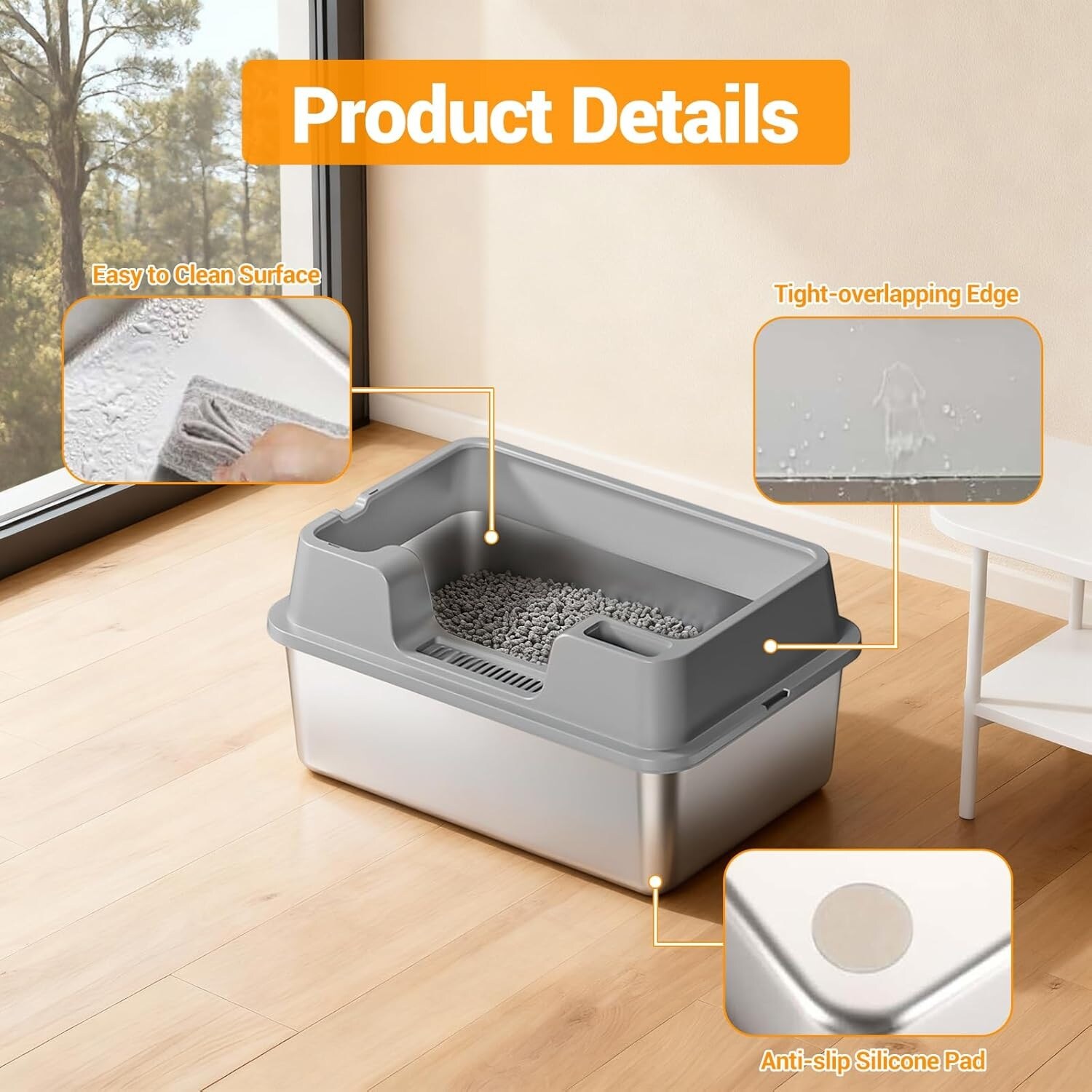 IdealHouse 3A0-7TDV6X5U-P Cat-Litter - View #5