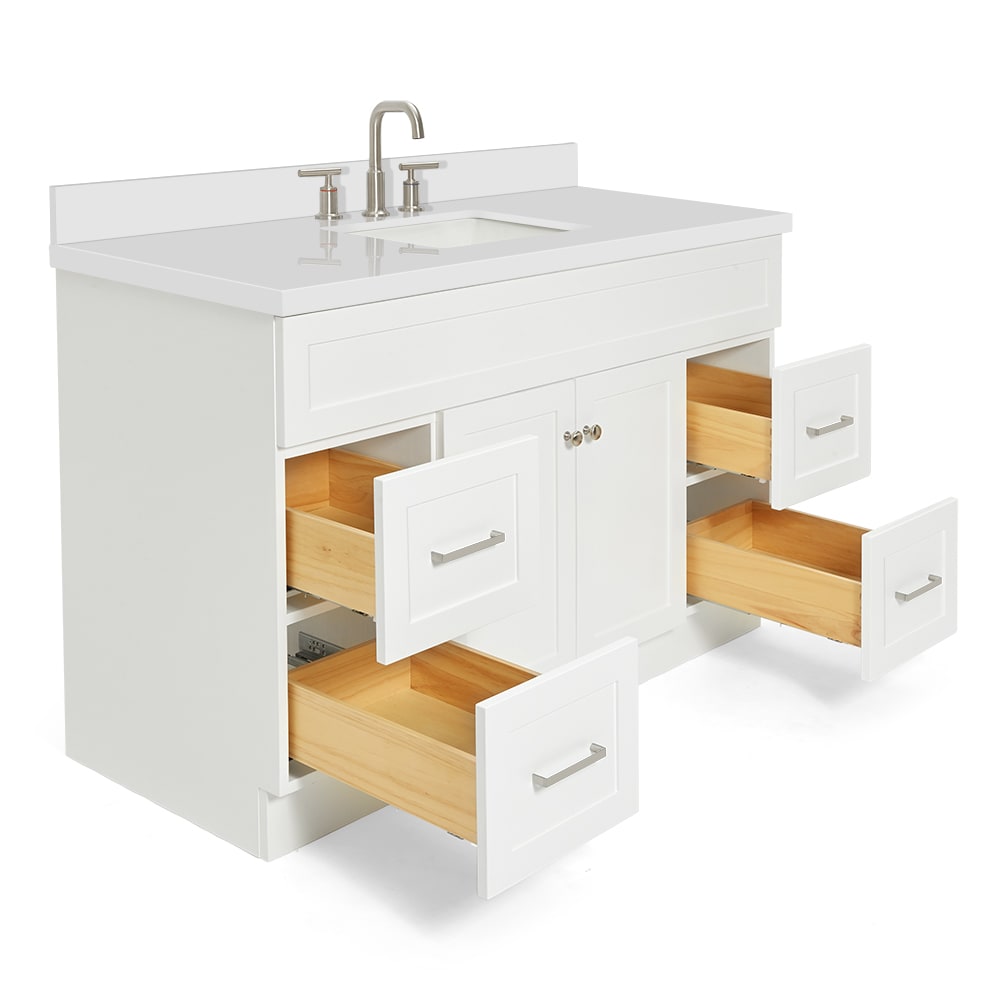 ARIEL F055S-WQ-VO-WHT Bath-Vanity-Combo - View #5