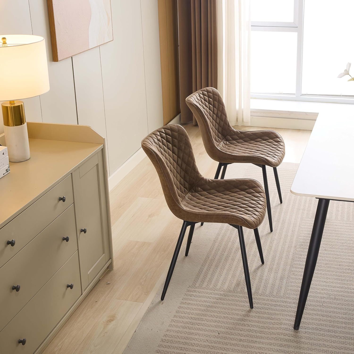 Qeetex PHO-13VIV71W-HNN Dining-Chairs - View #4