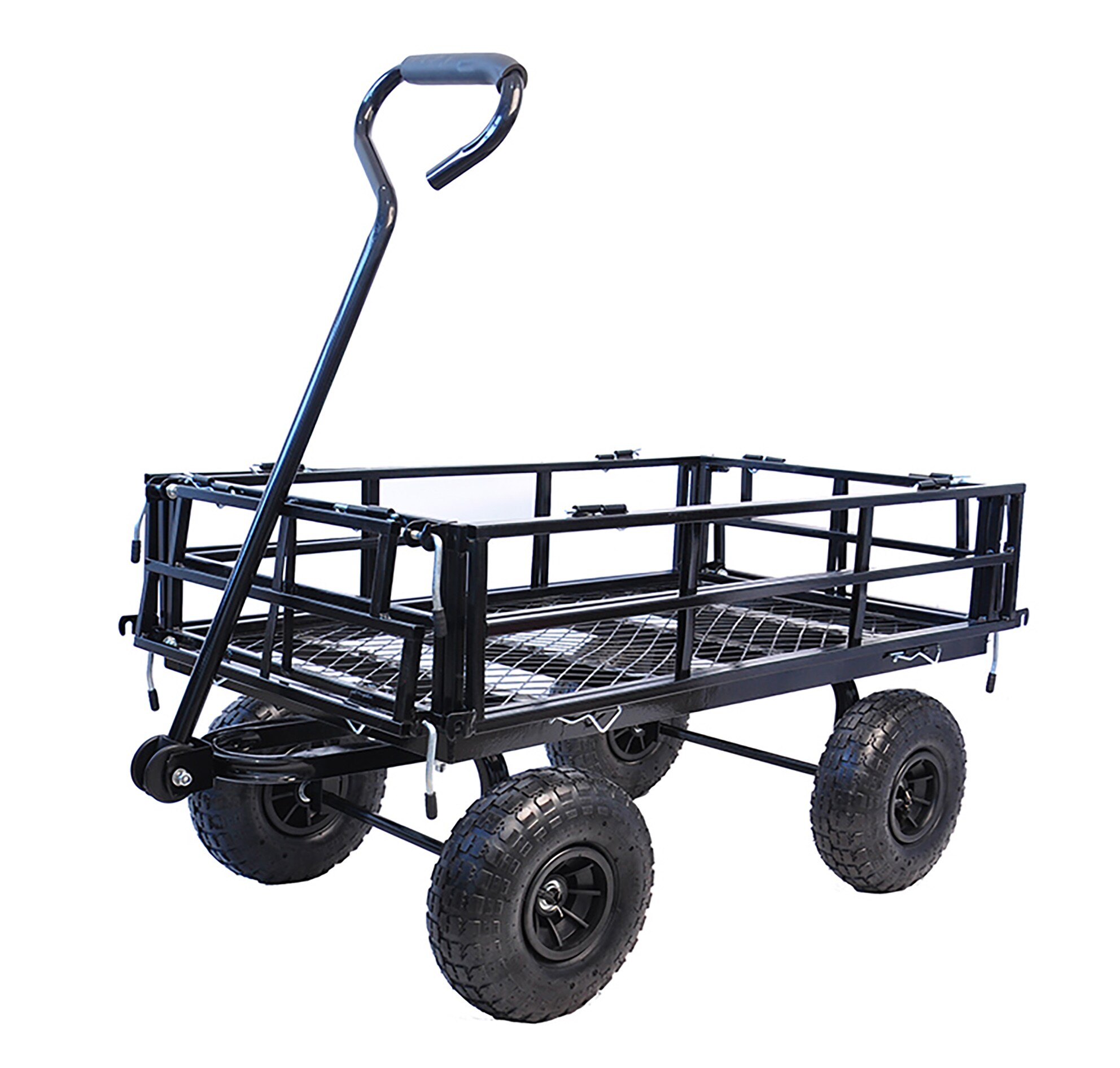 Damerin Yard Carts 6.3-cu ft Steel Folding Yard Cart in the Yard Carts ...